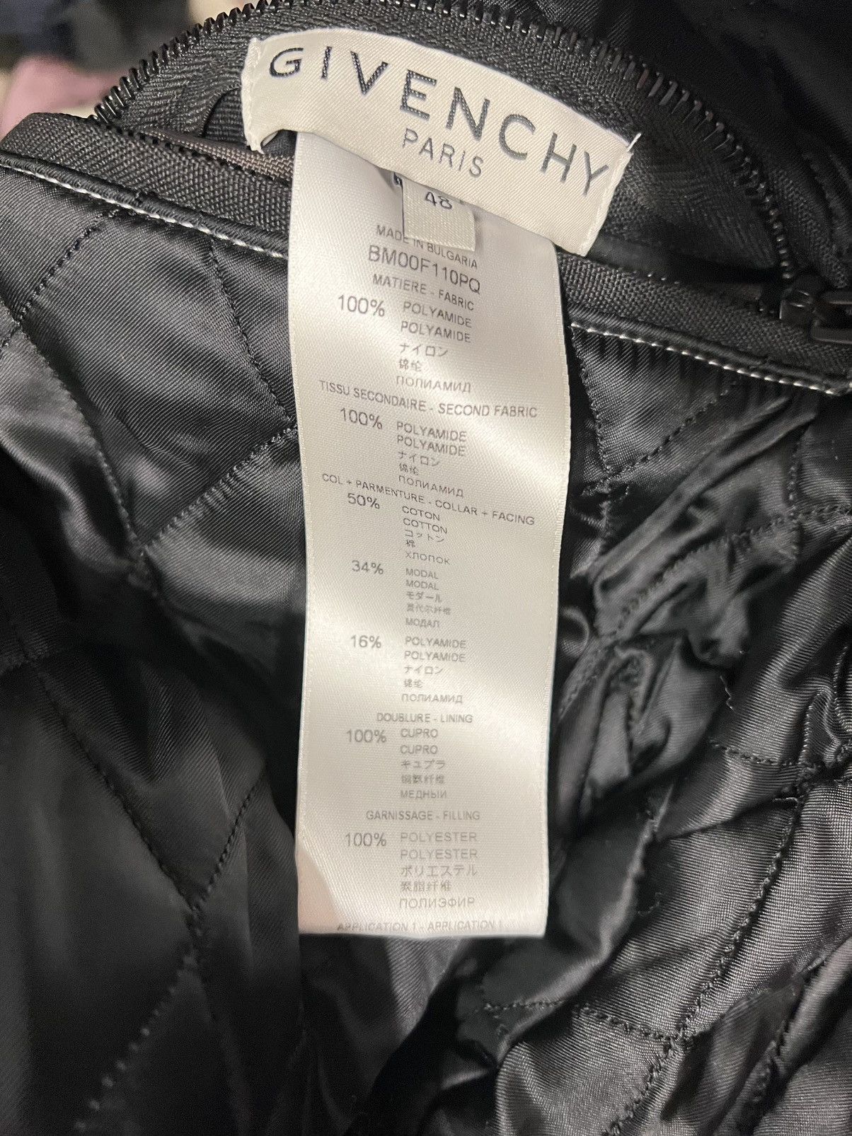 Givenchy Givenchy x Rare Spirit SS2020 multi logo motorcycle jacket Size US M / EU 48-50 / 2 - 19 Thumbnail
