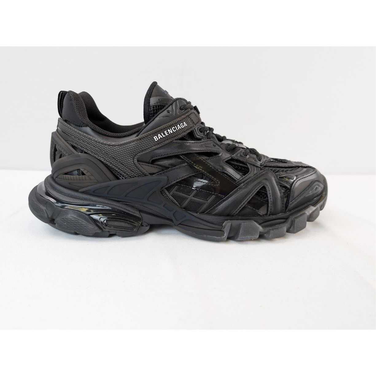 Balenciaga o1rshd1 Q:2 / Track.2 Open Sneakers in Black Size US 11 / EU 44 - 5 Thumbnail