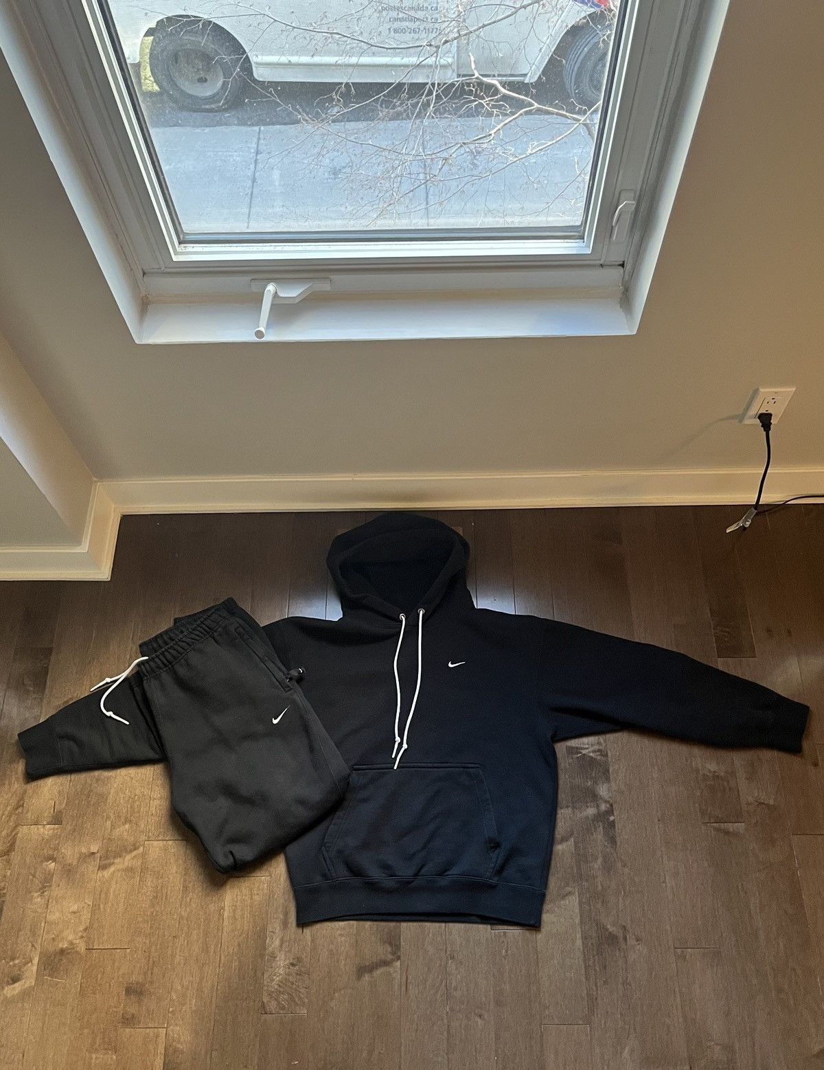 Image of Nike Tracksuit in Black, Men's (Size Small)