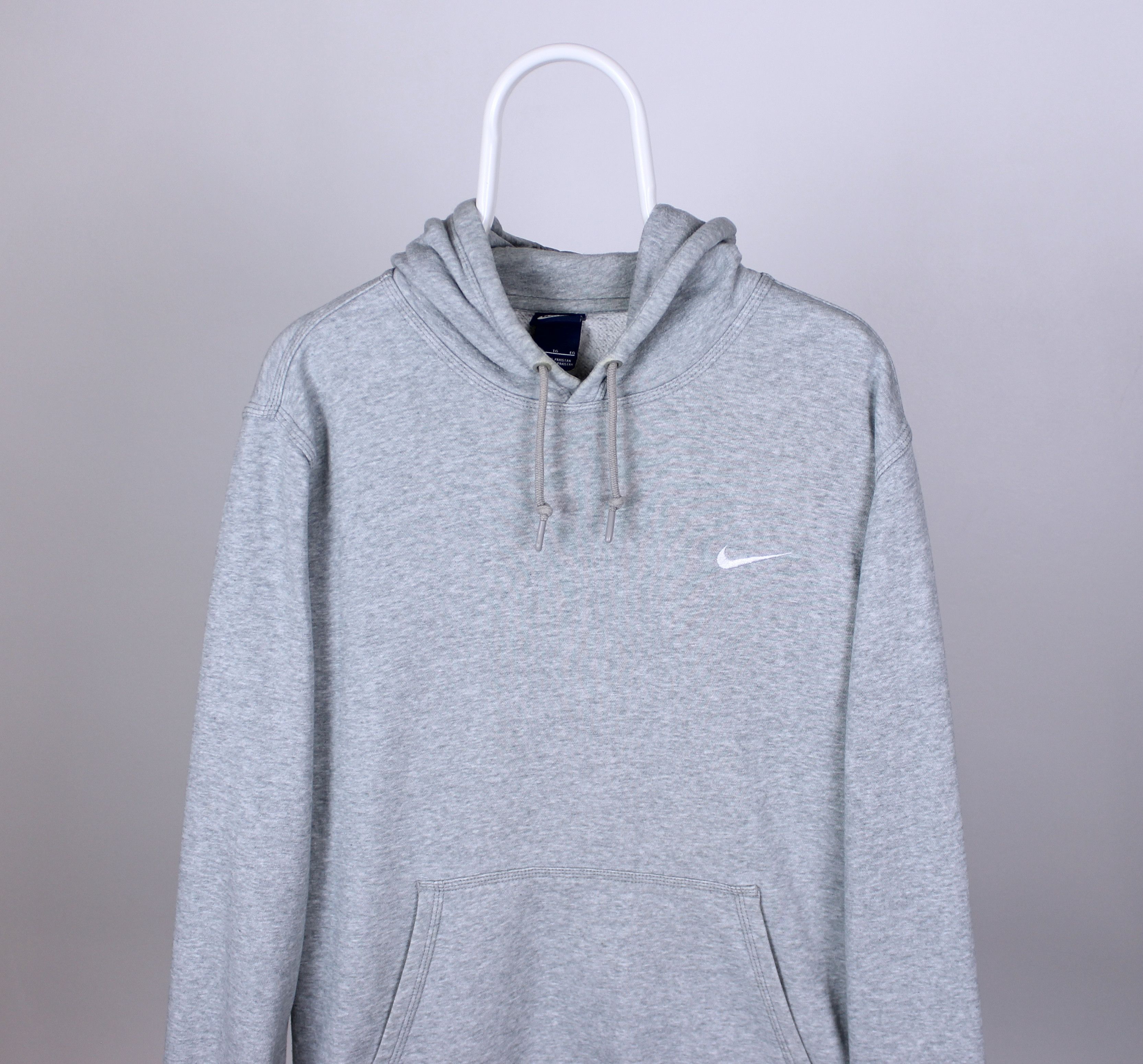 Nike Nike vintage drill hoodie men logo M gray Size US XL / EU 56 / 4 - 1 Thumbnail