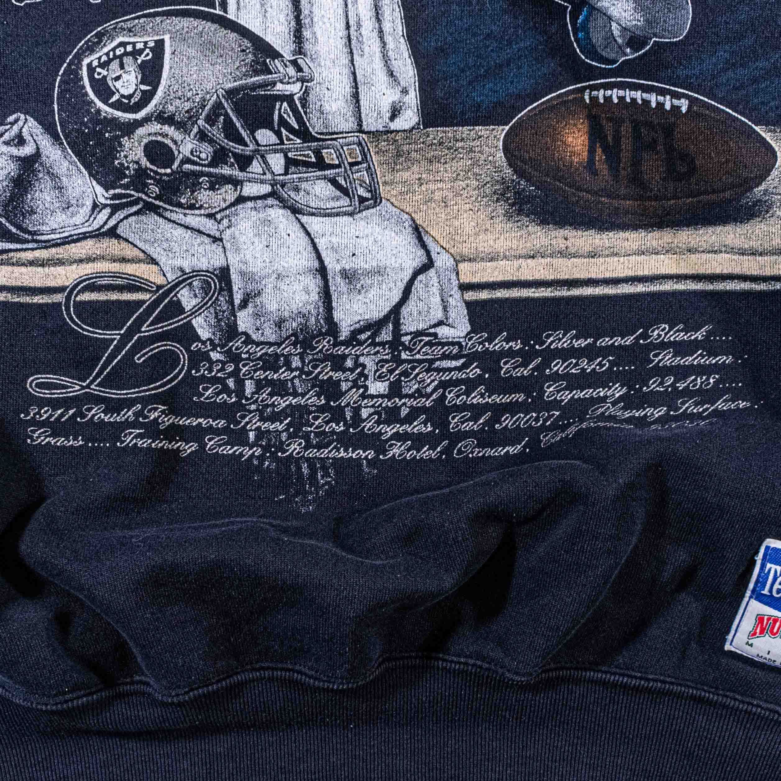 Nutmeg 90s Los Angeles Raiders Nutmeg Equipment Sweatshirt Faded Size US L / EU 52-54 / 3 - 7 Thumbnail