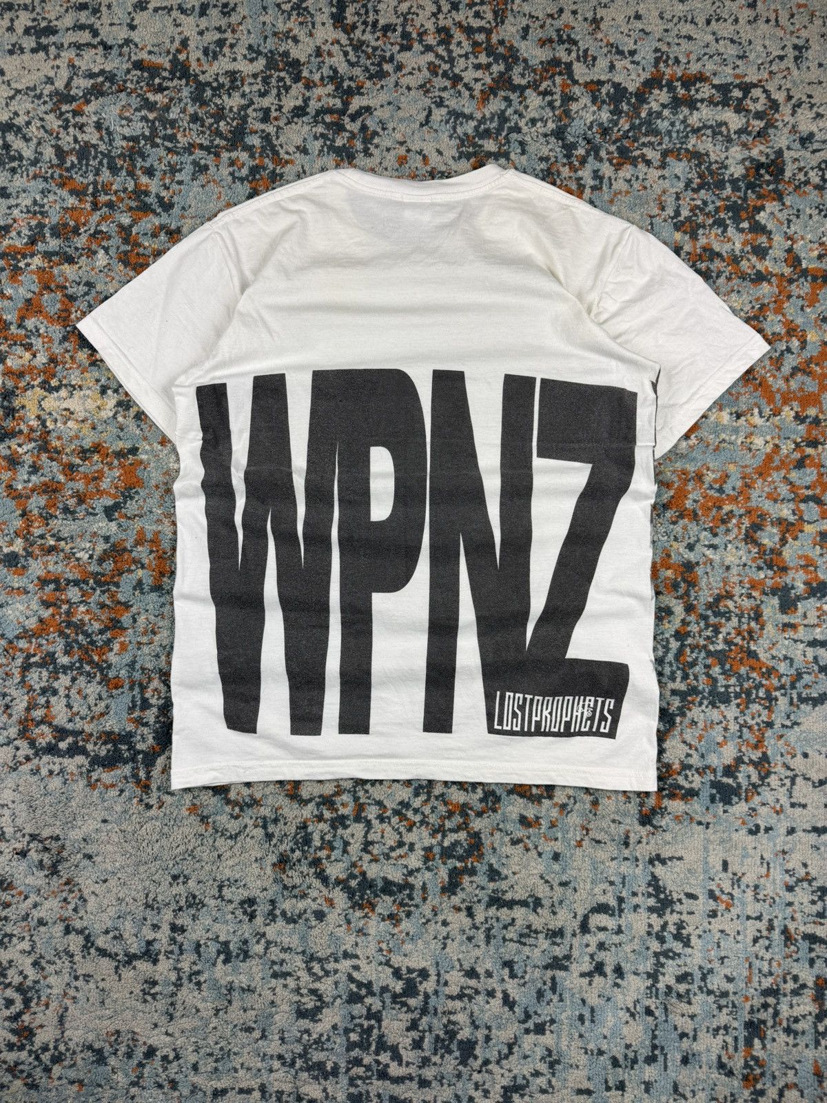 Band Tees × Vintage Vintage 00s Lostprophets WPNZ tank all over print band tee Size US M / EU 48-50 / 2 - 2 Thumbnail