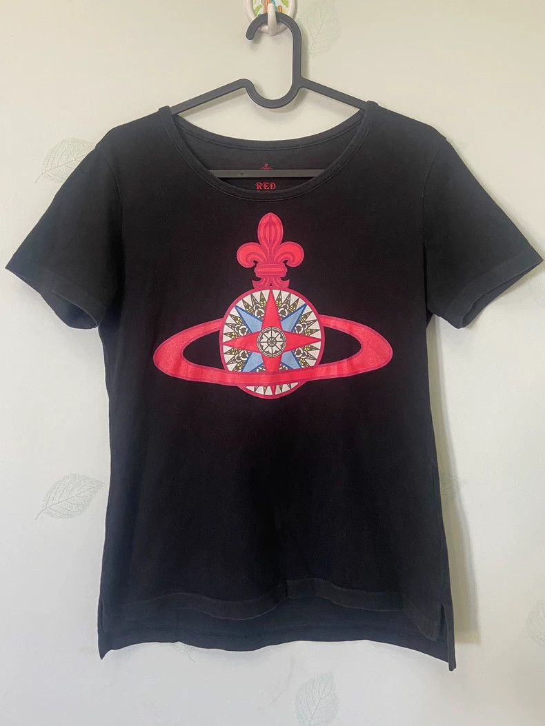 Vivienne Westwood Vivienne Westwood Saturn Logo short sleeve T-shirt Size L / US 10 / IT 46 - 6 Thumbnail