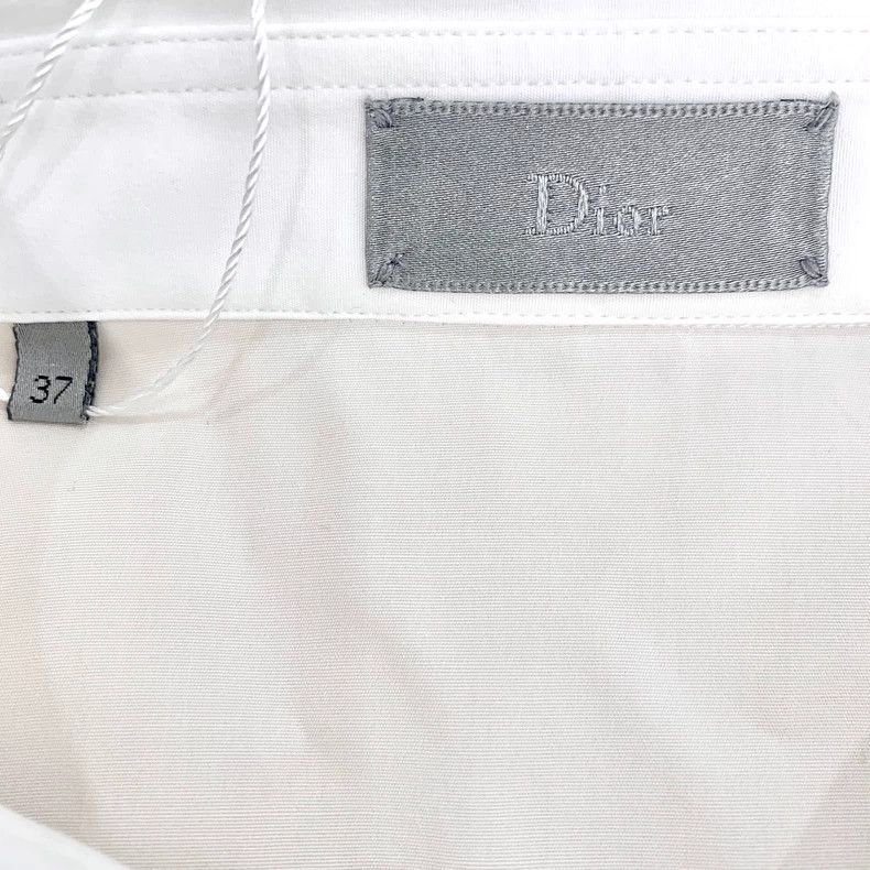 Dior Dior Size 37 White pointed collar design single-breasted co Size US XXS / EU 40 - 5 Thumbnail