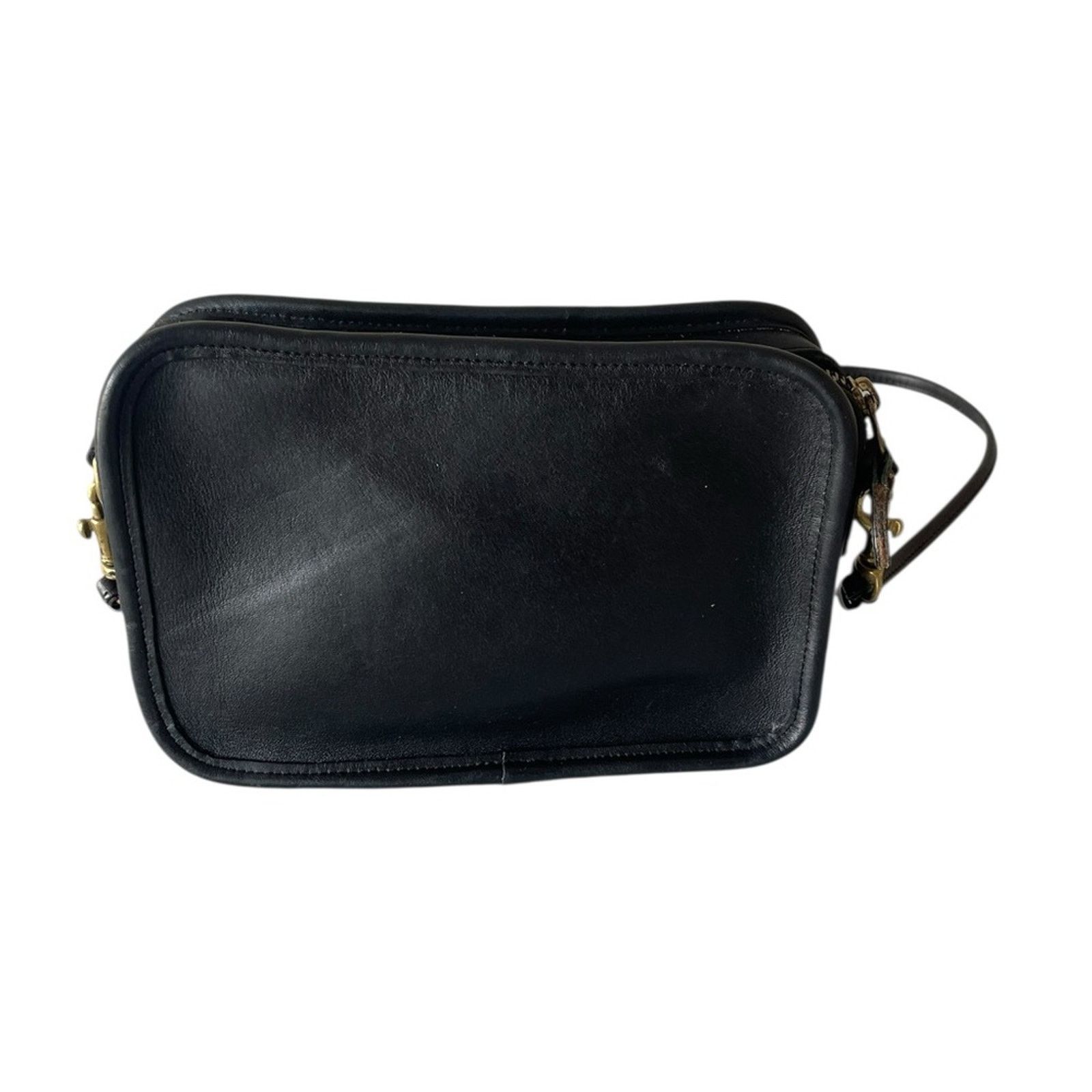 Coach Coach Black Leather Handcrafted Bag Size ONE SIZE - 1 Thumbnail