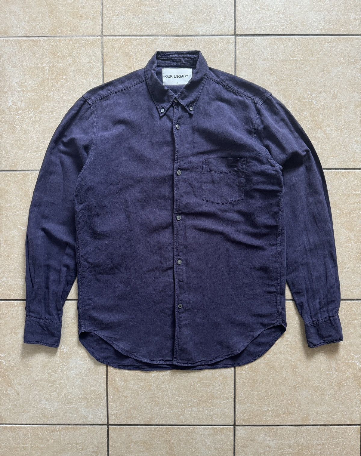Our Legacy Linen Oxford Shirt