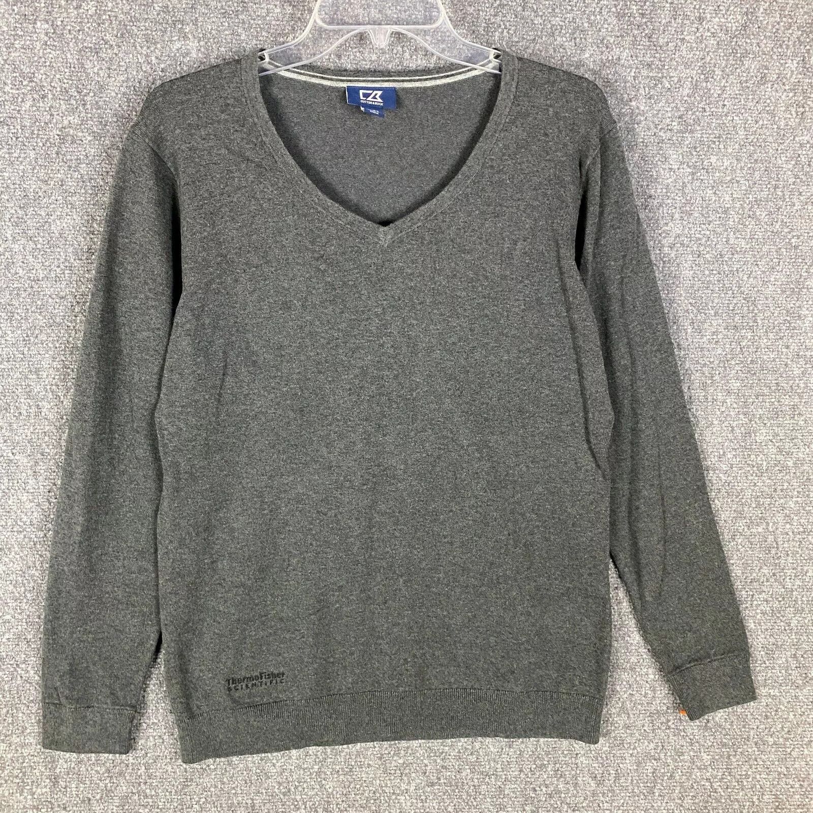 Cutter & Buck Cutter & Buck Sweater Men's XL Pullover Cotton Blend V-Neck Size US XL / EU 56 / 4 - 1 Thumbnail