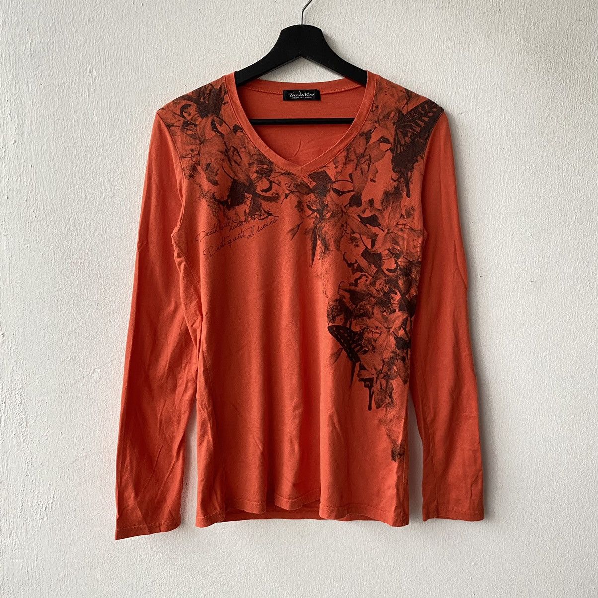 If Six Was Nine × Le Grande Bleu (L.G.B.) × Tornado Mart Tornado Mart Affliction Butterfly Long Sleeve T Shirt Size US S / EU 44-46 / 1 - 2 Thumbnail