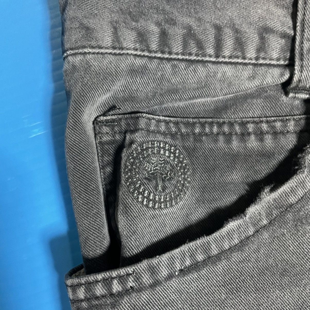 Pal Zileri Pal Zileri Men's Straight Jeans in Charcoal Gray size 38 Size US 38 / EU 54 - 3 Thumbnail