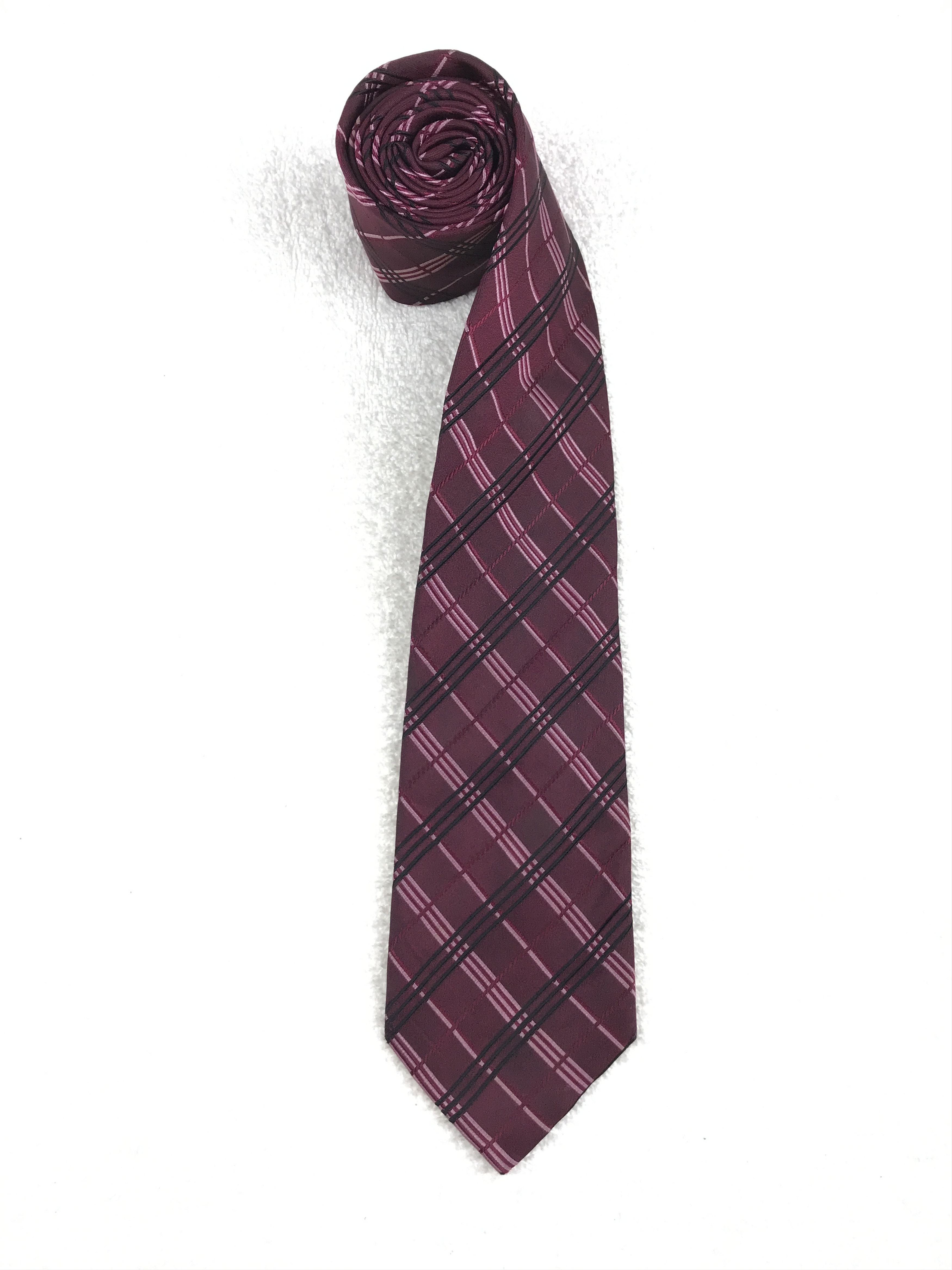 Designer × Vintage Vintage Alfredo Beretta Silk Necktie Size ONE SIZE - 2 Thumbnail