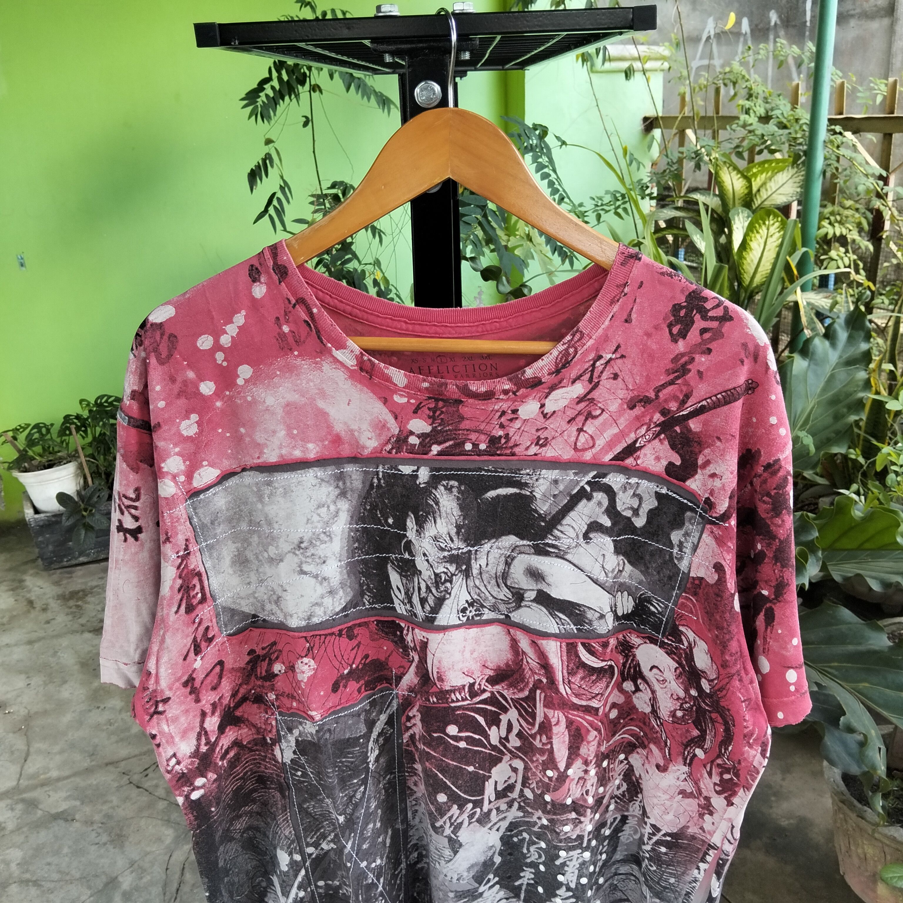 Affliction Affliction Mosher Warriors Tee Size US L / EU 52-54 / 3 - 2 Thumbnail