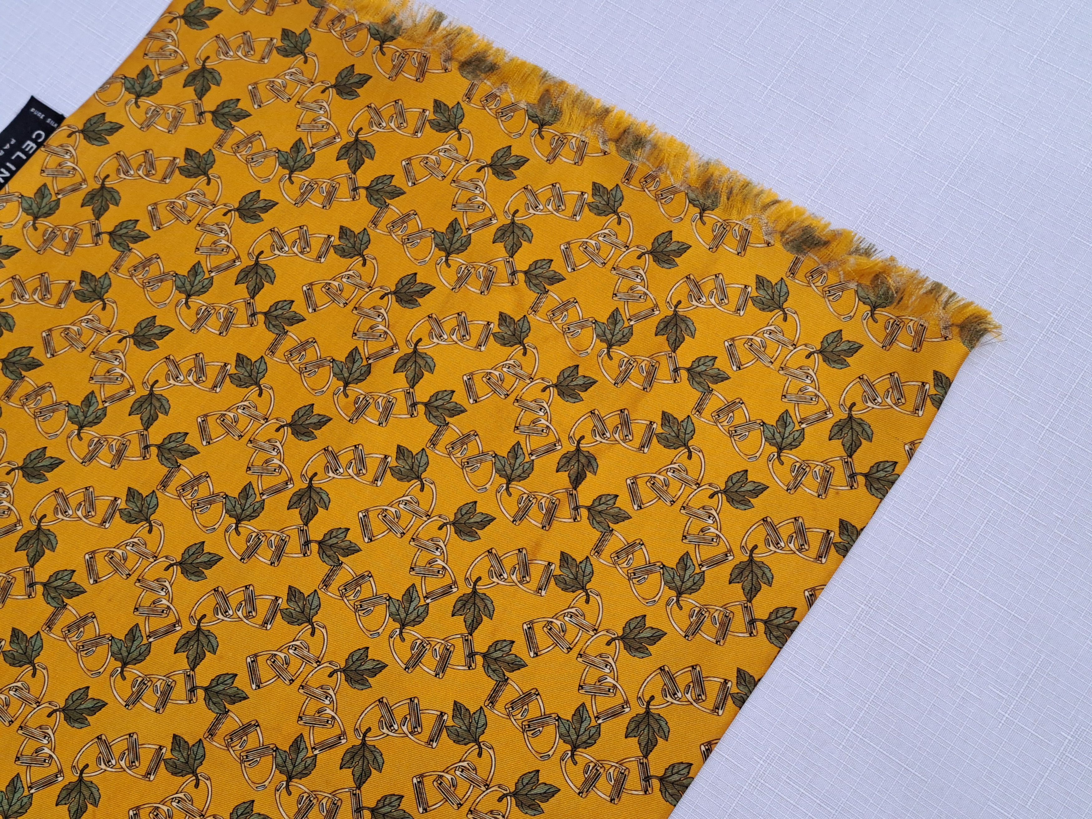 Celine CELINE vintage 1980 silk scarf. Made in Italy Size ONE SIZE - 15 Thumbnail