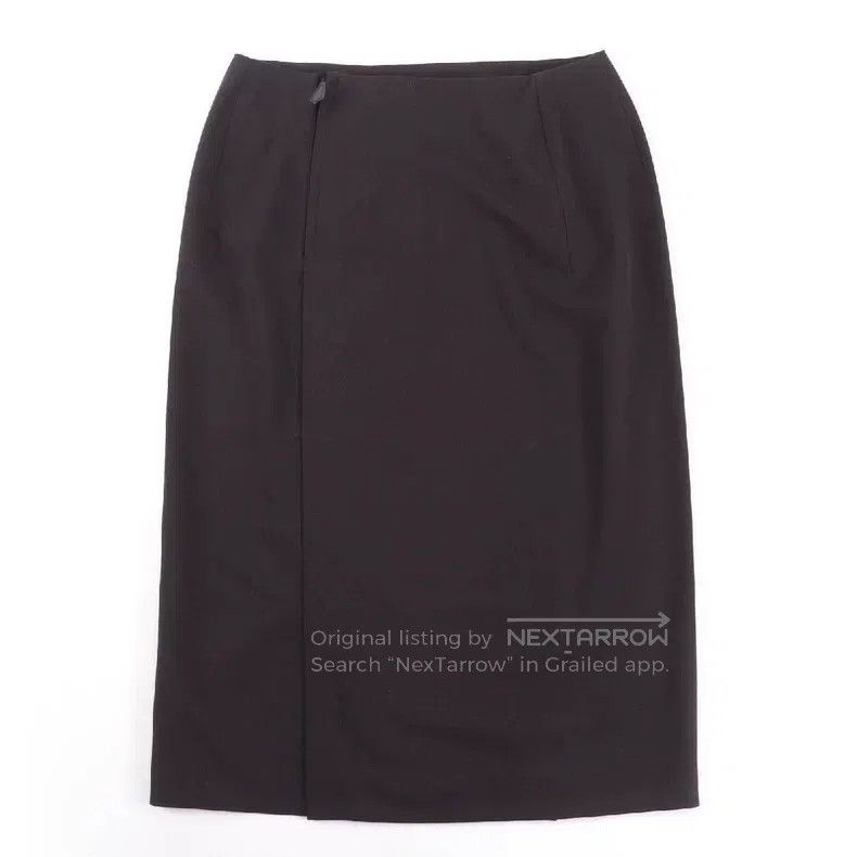 Hermes Hermes Dark brown skirt, Margiela period Size 25" / US 0 / IT 36 - 2 Thumbnail