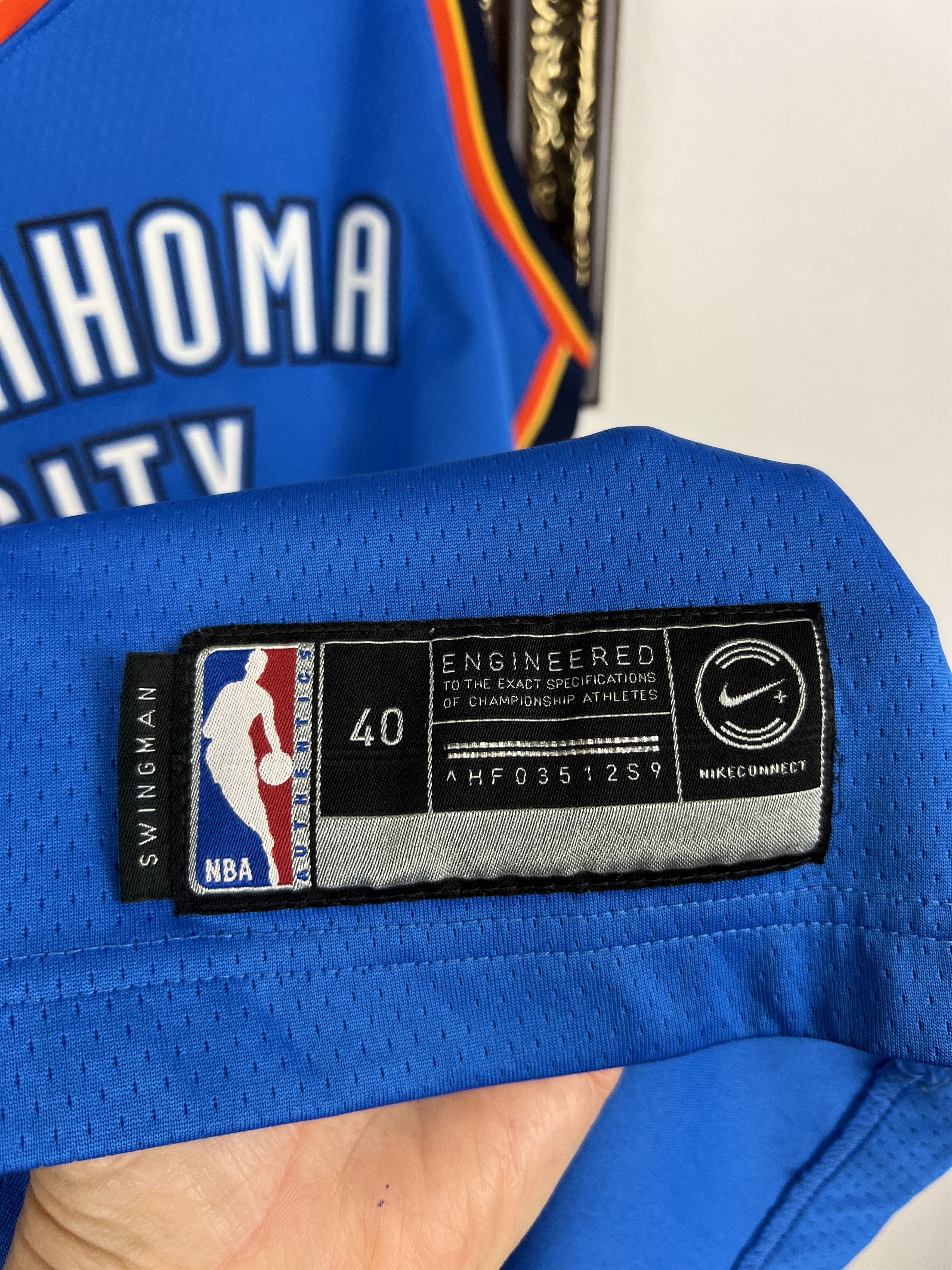 Nike Oklahoma City Thunder #0 Russell Westbrook Jersey Trikot Size US S / EU 44-46 / 1 - 4 Thumbnail
