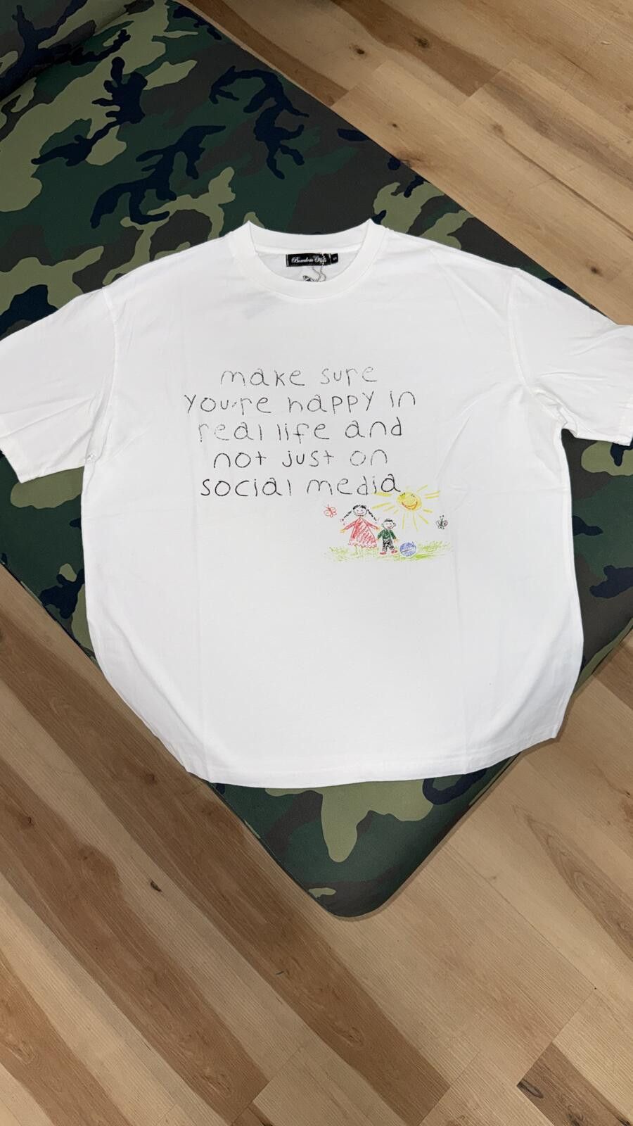 Boredom Kills Happy In Real Life Tee