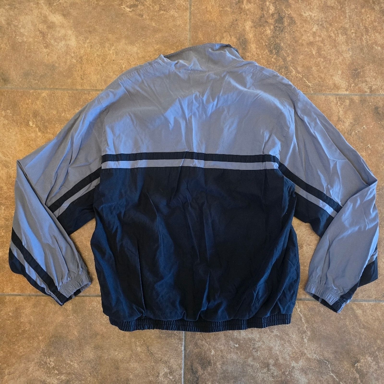 Croft & Barrow Grey Black | C&B | Lightweight Zip Up Size US M / EU 48-50 / 2 - 2 Thumbnail