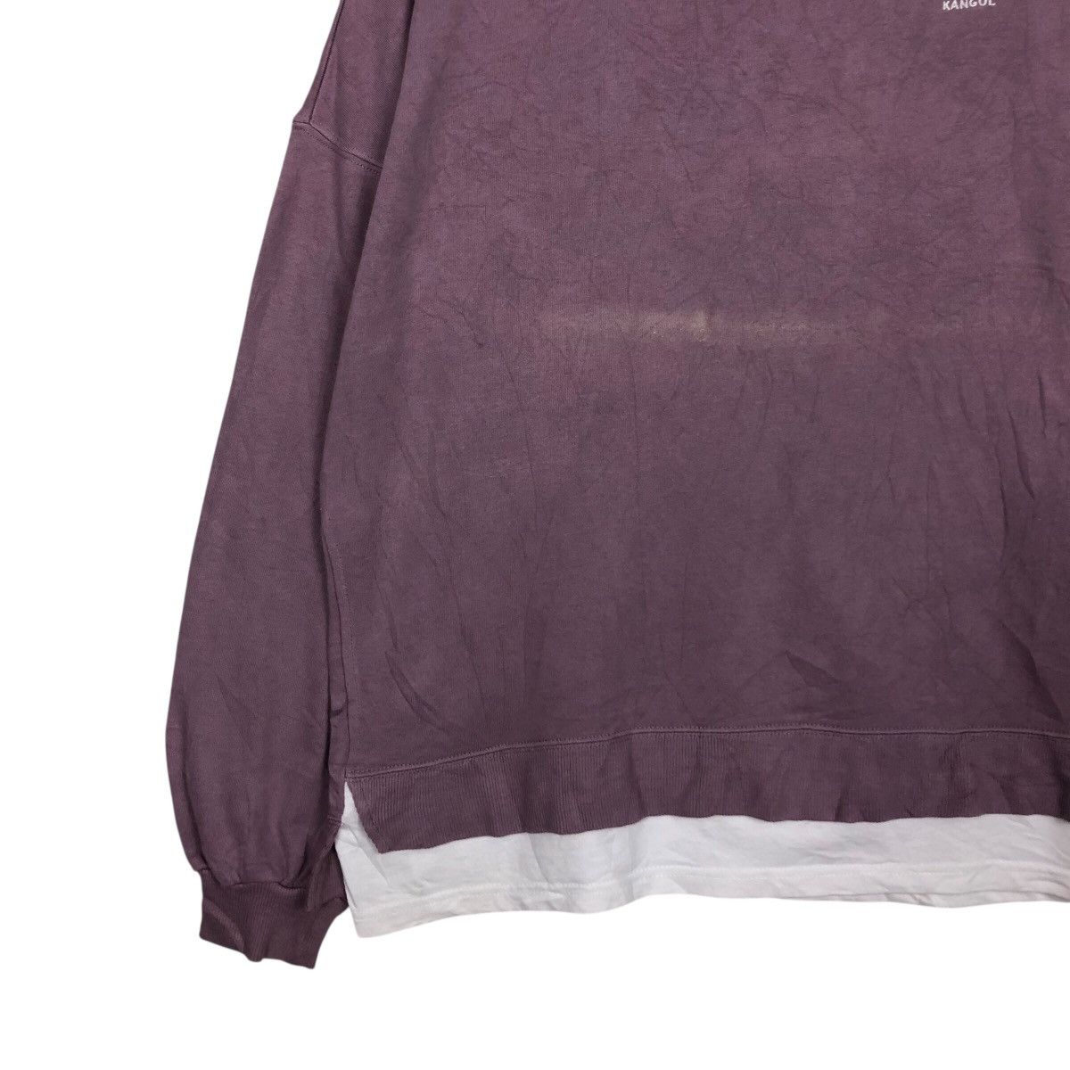 Japanese Brand 📌Vintage Sweatshirt Kangol Big Logo Spell Out Back Hit Size US L / EU 52-54 / 3 - 5 Thumbnail
