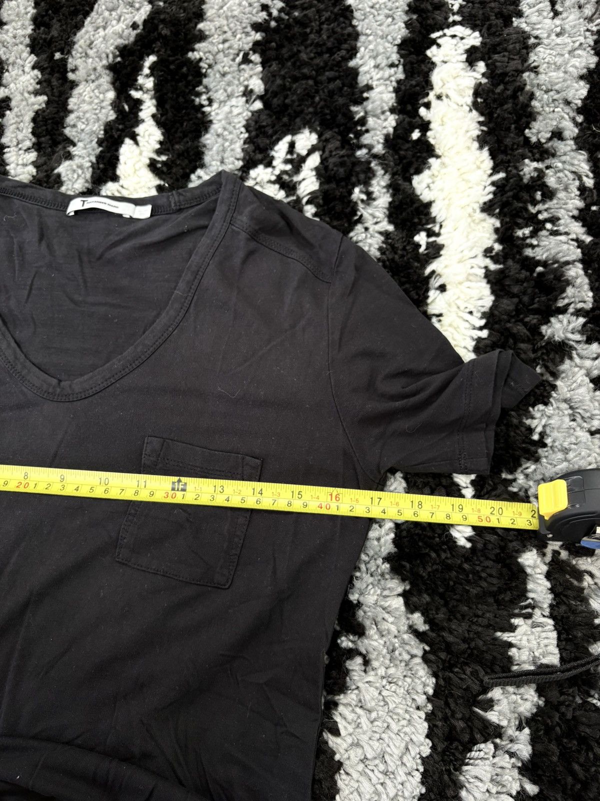 Alexander Wang Alexander Wang 100% rayon flowy t-shirt long slim Size US S / EU 44-46 / 1 - 3 Thumbnail