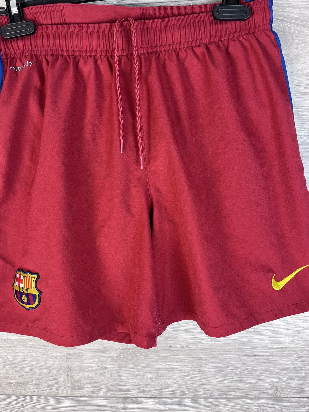 Nike Sports shorts for men Nike Fc Barcelona size M dri-fit Size US 32 / EU 48 - 4 Thumbnail