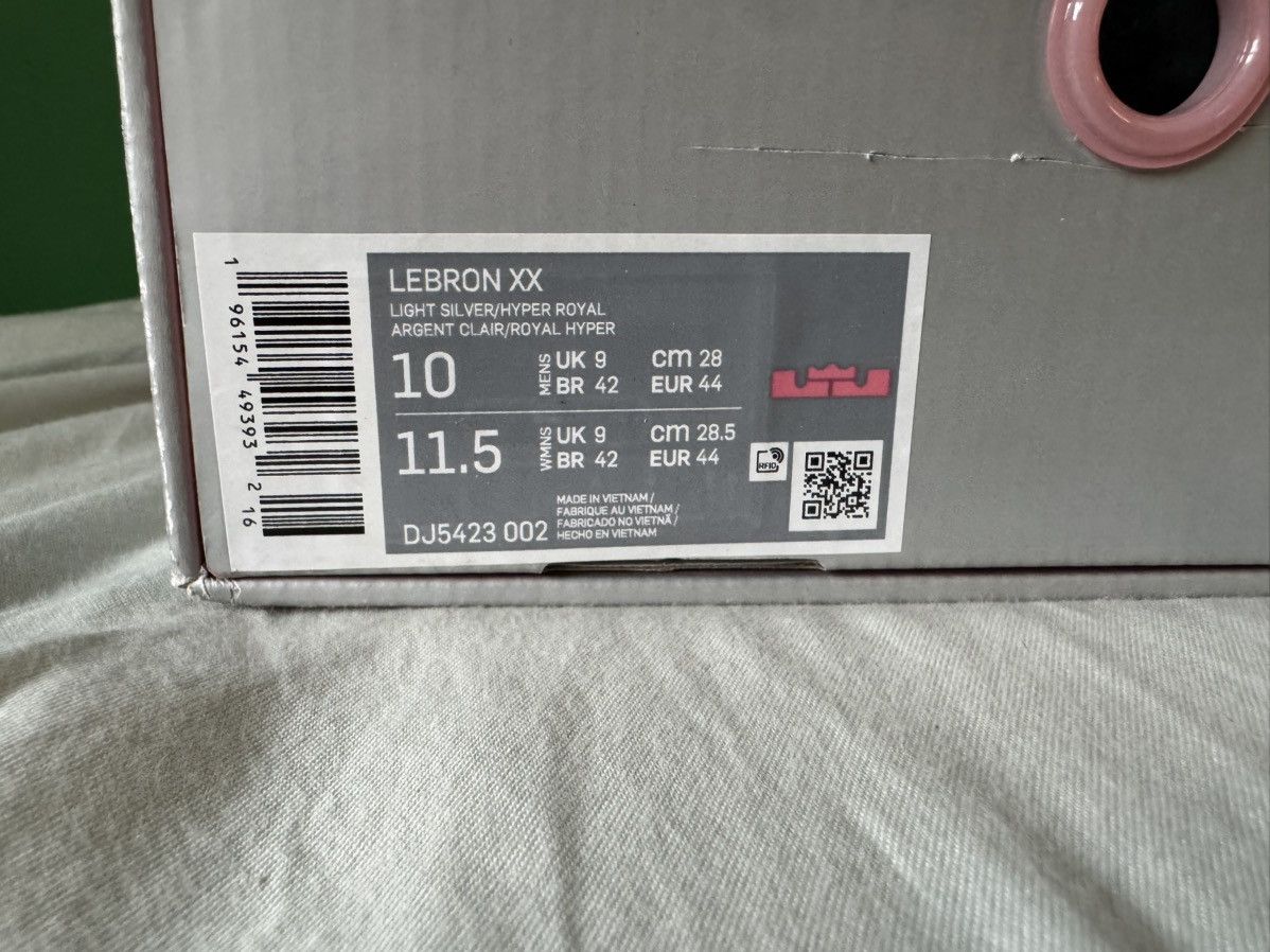 Nike Nike LeBron 20 Nike lifer 2023 Size US 10 / EU 43 - 7 Thumbnail