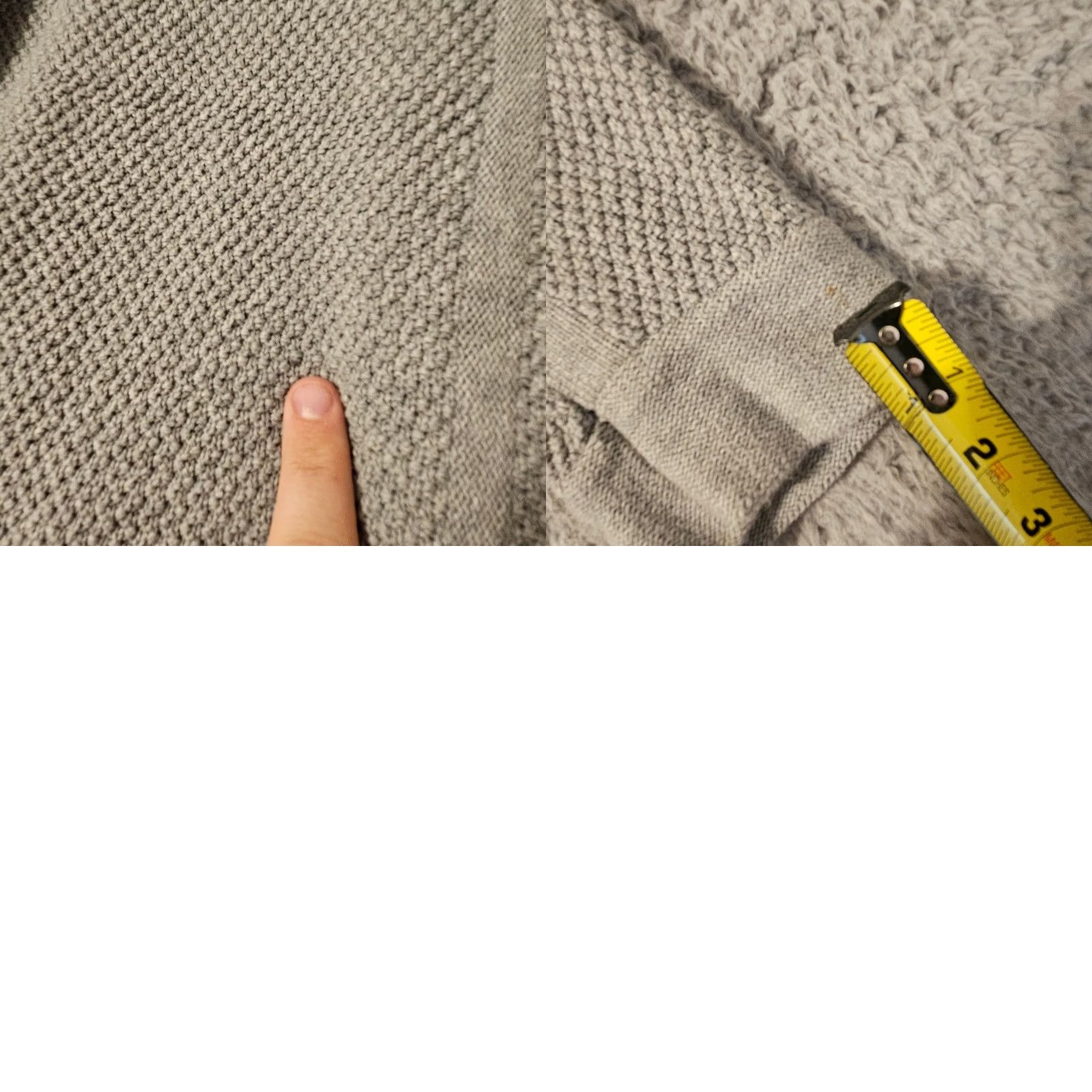 Rag & Bone rag & bone Sweater Mens XL Gray Grey Cotton Shawl Collar Button Cardigan RN108879 Size US XL / EU 56 / 4 - 8 Thumbnail