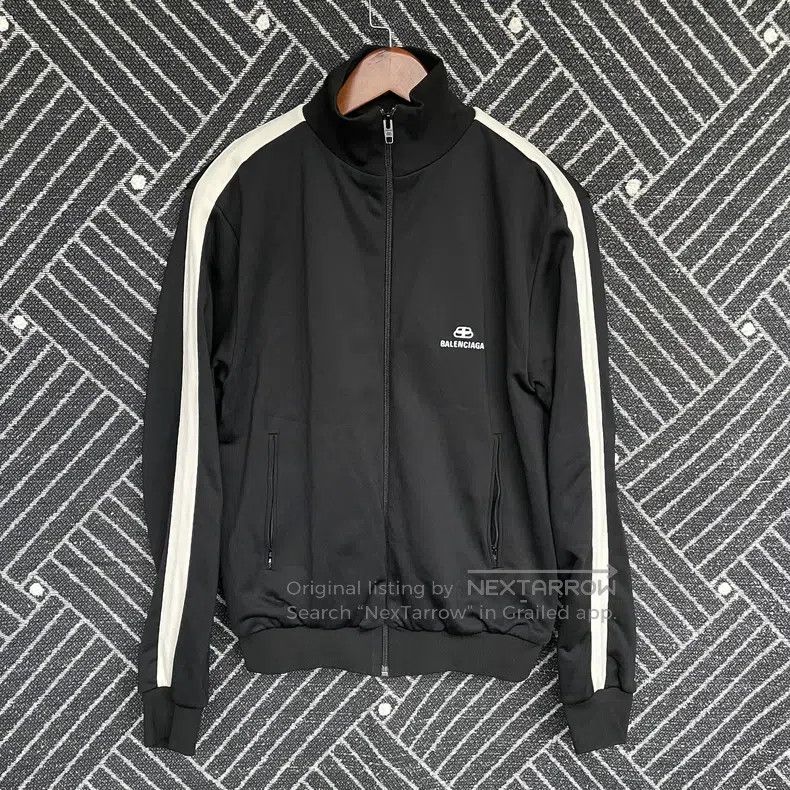 Balenciaga Balenciaga Letter print zippered long-sleeve jacket Size XS / US 0-2 / IT 36-38 - 1 Thumbnail