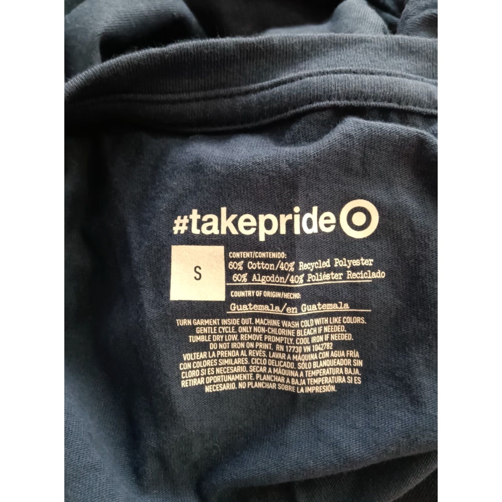 Vintage #takepride Adult IgualDaD Equality T-Shirt Blue S Shirt Unisex Adults XS-? Size US S / EU 44-46 / 1 - 6 Thumbnail