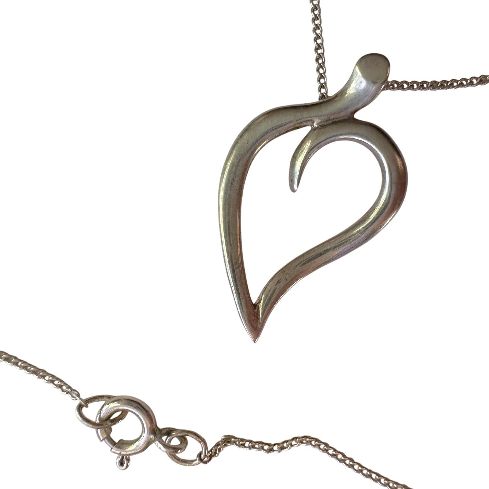 Tiffany & Co. Tiffany & Co Sterlilng Open Leaf Necklace Size ONE SIZE - 9 Thumbnail