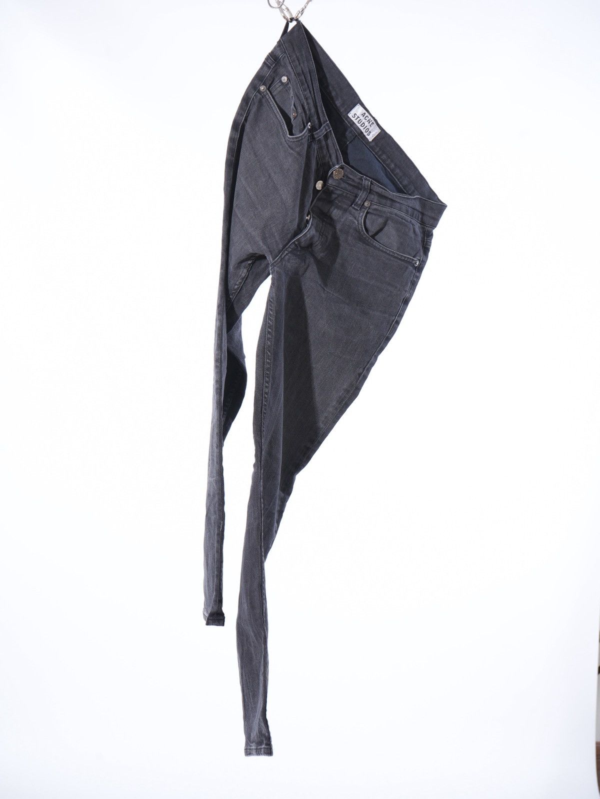 Acne Studios Acne Studios Roc Cash Faded Black Jeans sz31 Size US 31 - 3 Thumbnail