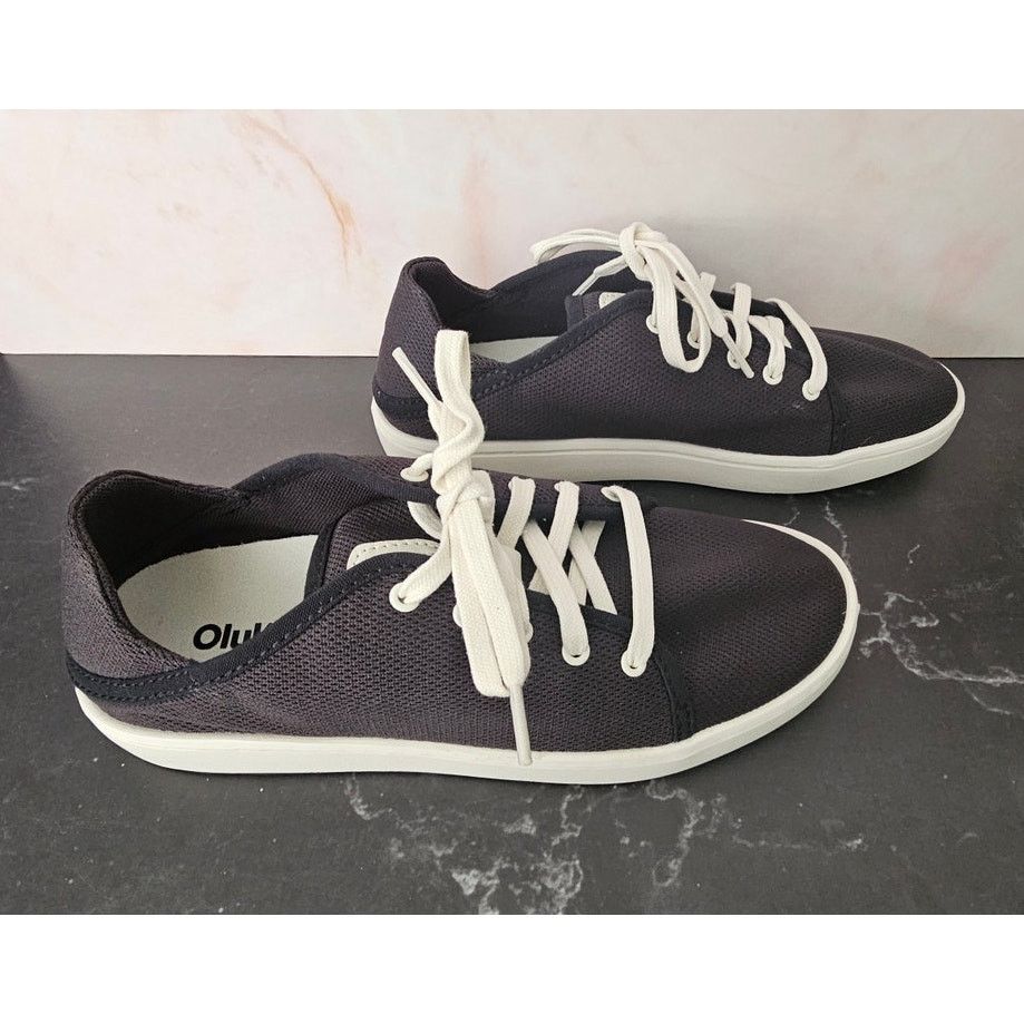 Olukai Olukai Black/White PEHUEA-LI 20379-40WS Sneakers 6.5 36.5 Size US 6.5 / IT 36.5 - 6 Thumbnail