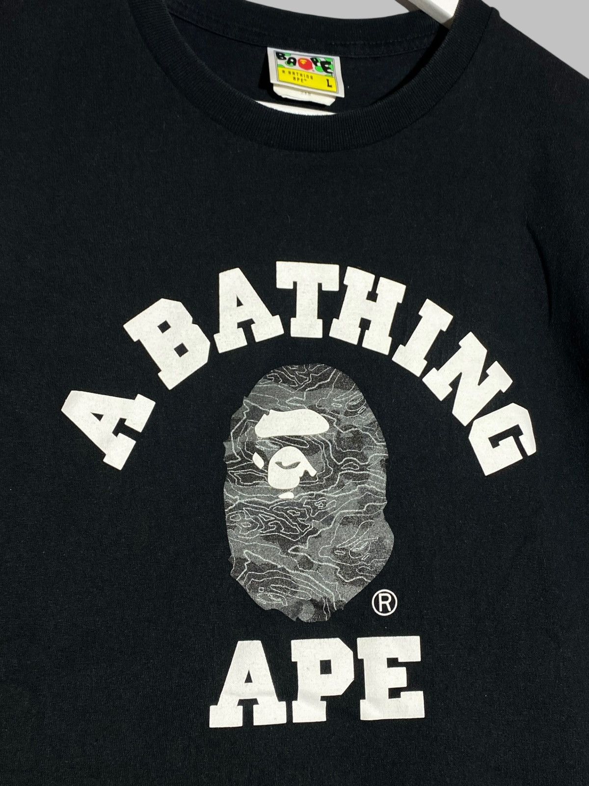 Bape BAPE BY A BATHING APE LOGO T-SHIRT Size US L / EU 52-54 / 3 - 3 Thumbnail