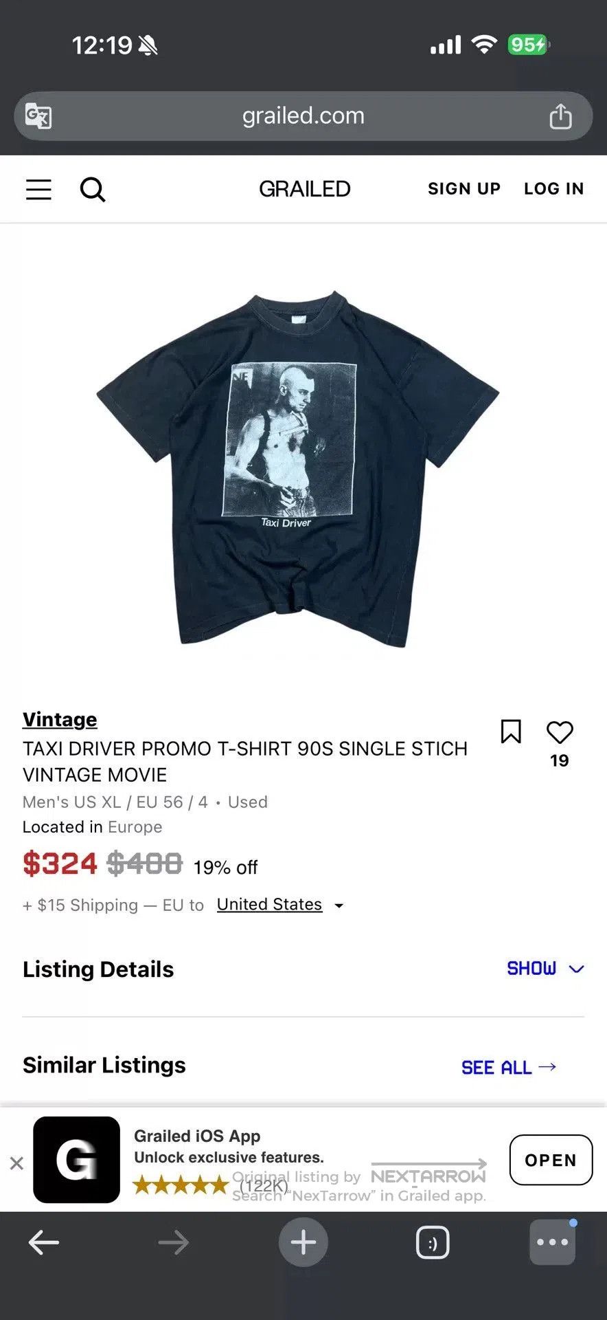 Vintage Vintage 90s. Size US M / EU 48-50 / 2 - 5 Thumbnail