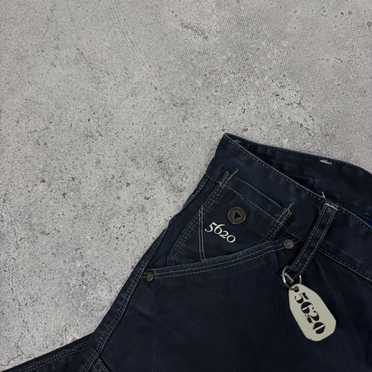 G-Star Crazy G Star RAW 5620 Double Knee Tapered Denim Jeans Size US 28 / EU 44 - 11 Thumbnail