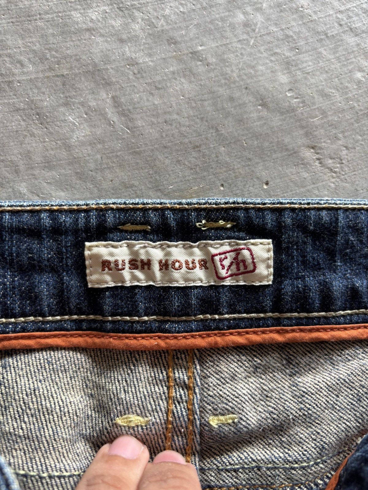 Hysteric Glamour × If Six Was Nine × Tornado Mart Flared rush hour punk washed japanese denim Size 31" - 5 Thumbnail