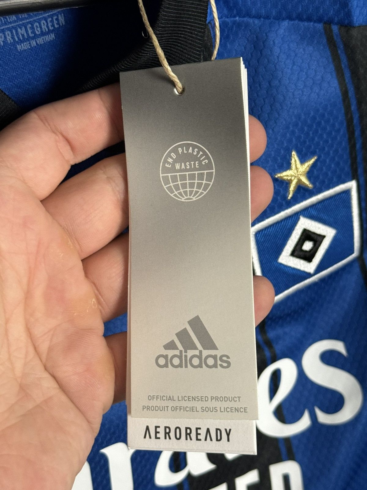 Adidas KIDS New Hamburg 21/22 Away Football Jersey T-Shirt Size US XS / EU 42 / 0 - 9 Thumbnail