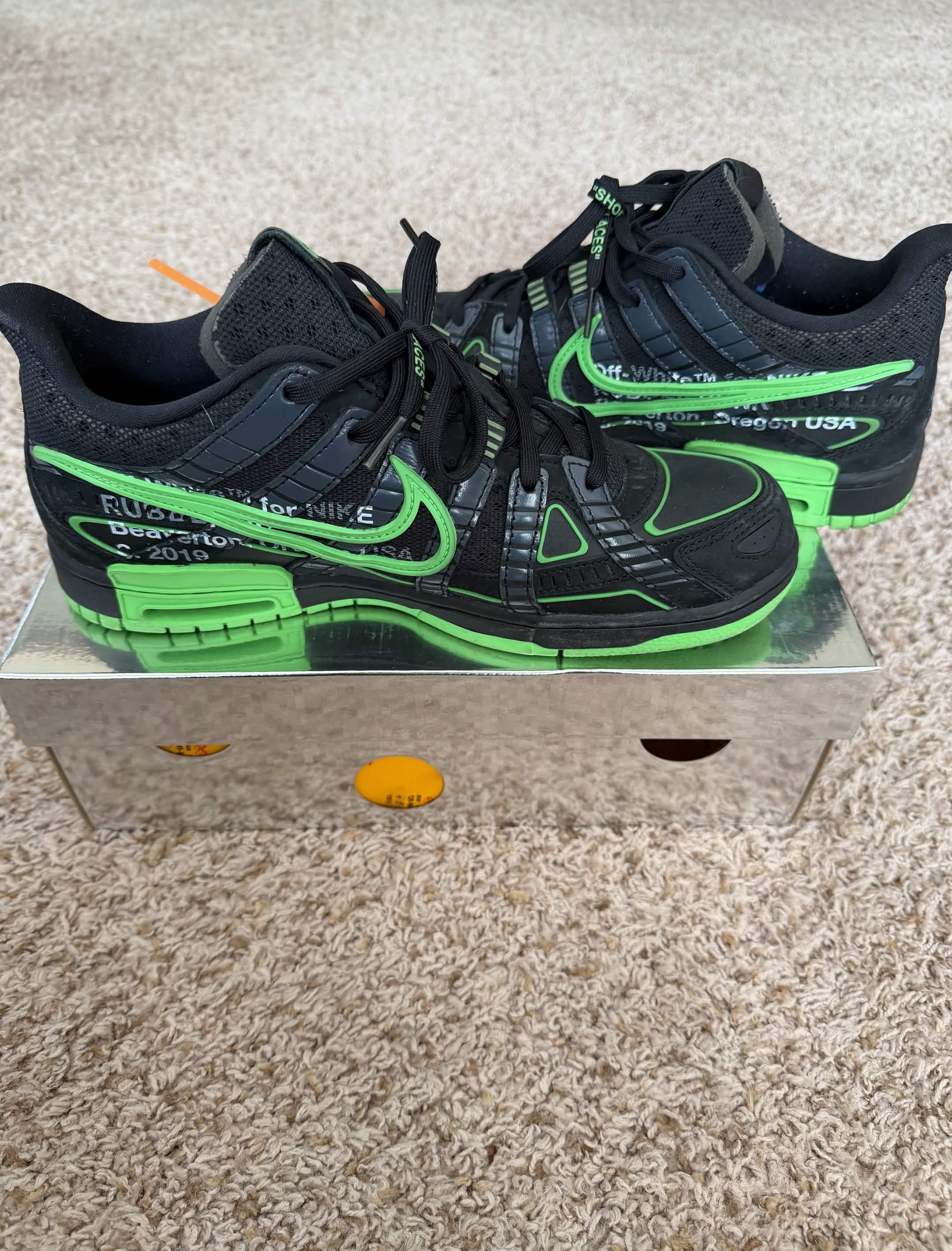 Nike × Off-White Nike Off White Rubber Dunk Size US 10.5 / EU 43-44 - 6 Thumbnail