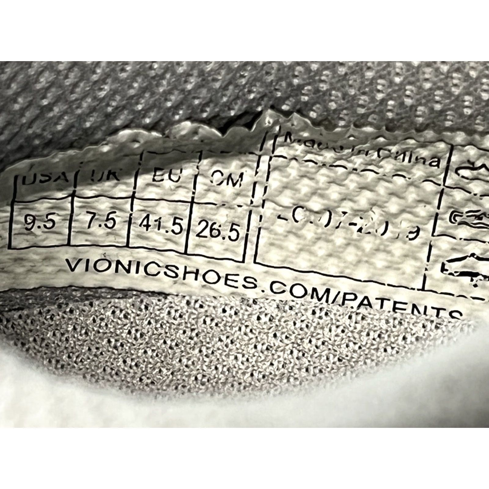 Vionic Vionic Womens 335 Miles Walking Shoes Gray Low Top Lace Up 9.5 GUC Gray Shoes Sneaker Walking Womens 9.5 Gray Size L / US 10 / IT 46 - 5 Thumbnail