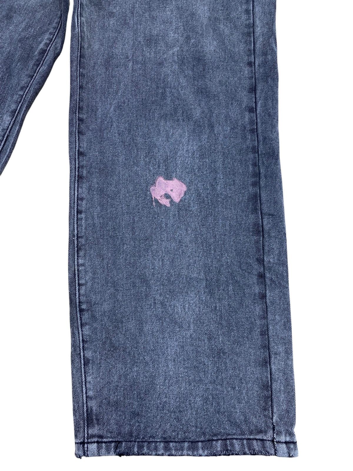Japanese Brand Japanese Brand GRL Faded Wash Cut Out Style Jeans Size 24" / US 00 / IT 34 - 6 Thumbnail