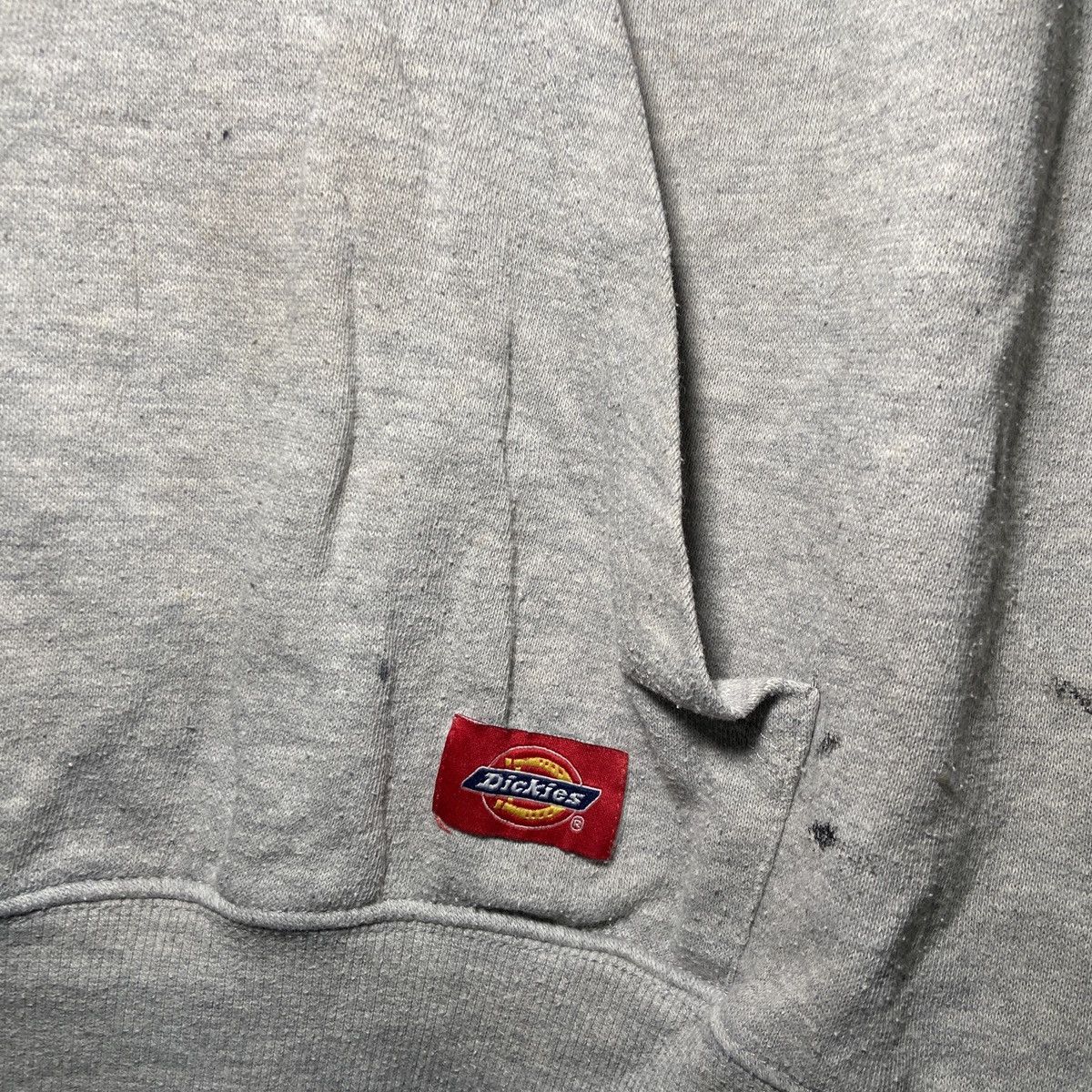 Dickies Distressed Dickies Hoodie XL Ink Stained Workwear Size US XL / EU 56 / 4 - 2 Thumbnail
