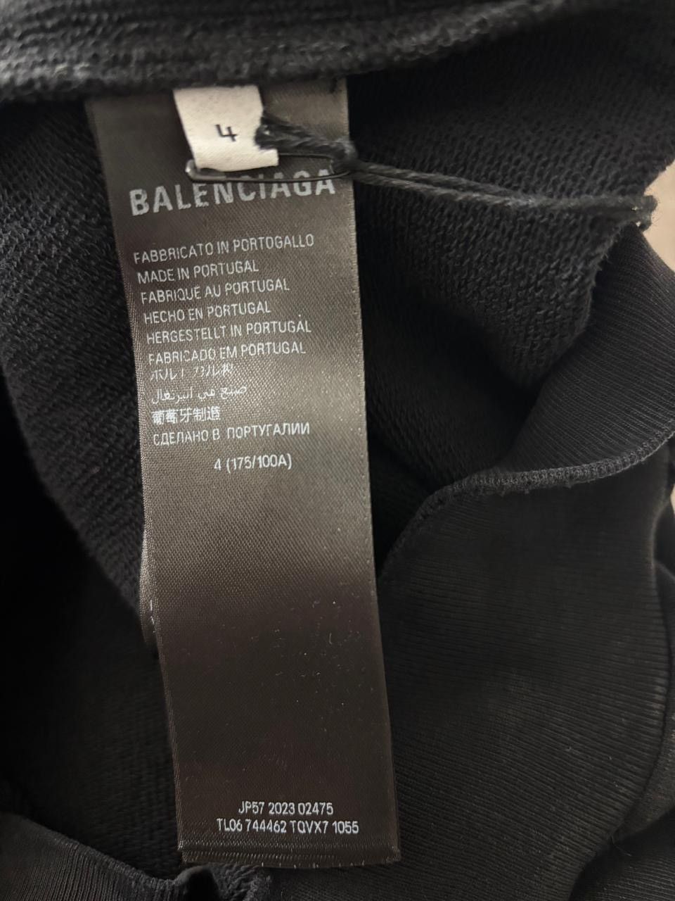 Balenciaga Balenciaga Paris Moon hoodie large fit Size US XL / EU 56 / 4 - 4 Thumbnail
