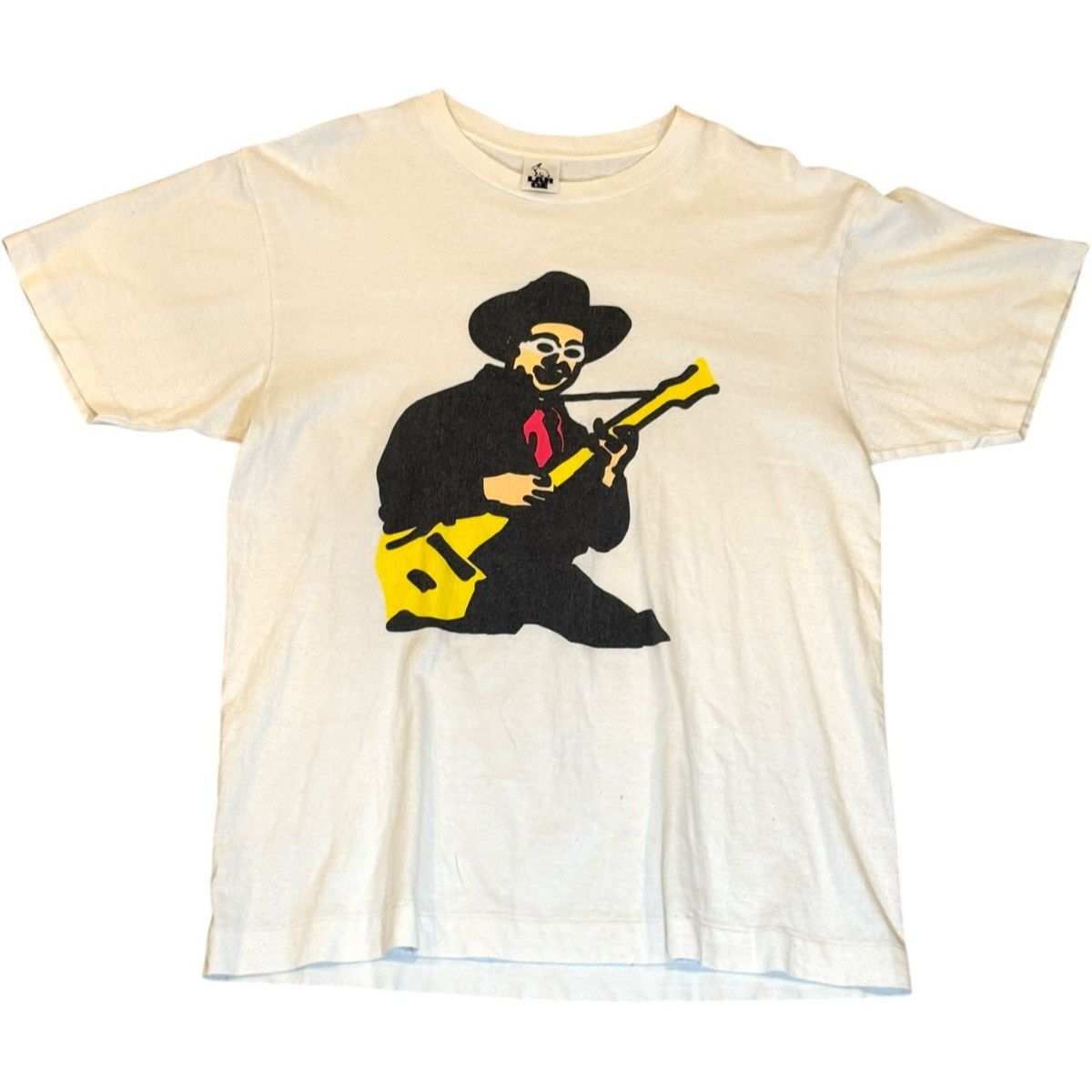 2006 Bape Frankenstein Guitar Graphic Shirt