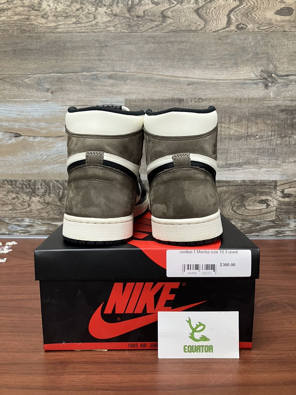 Jordan Brand Jordan 1 Retro High Mocha Size 10.5 Size US 10.5 / EU 43-44 - 7 Thumbnail