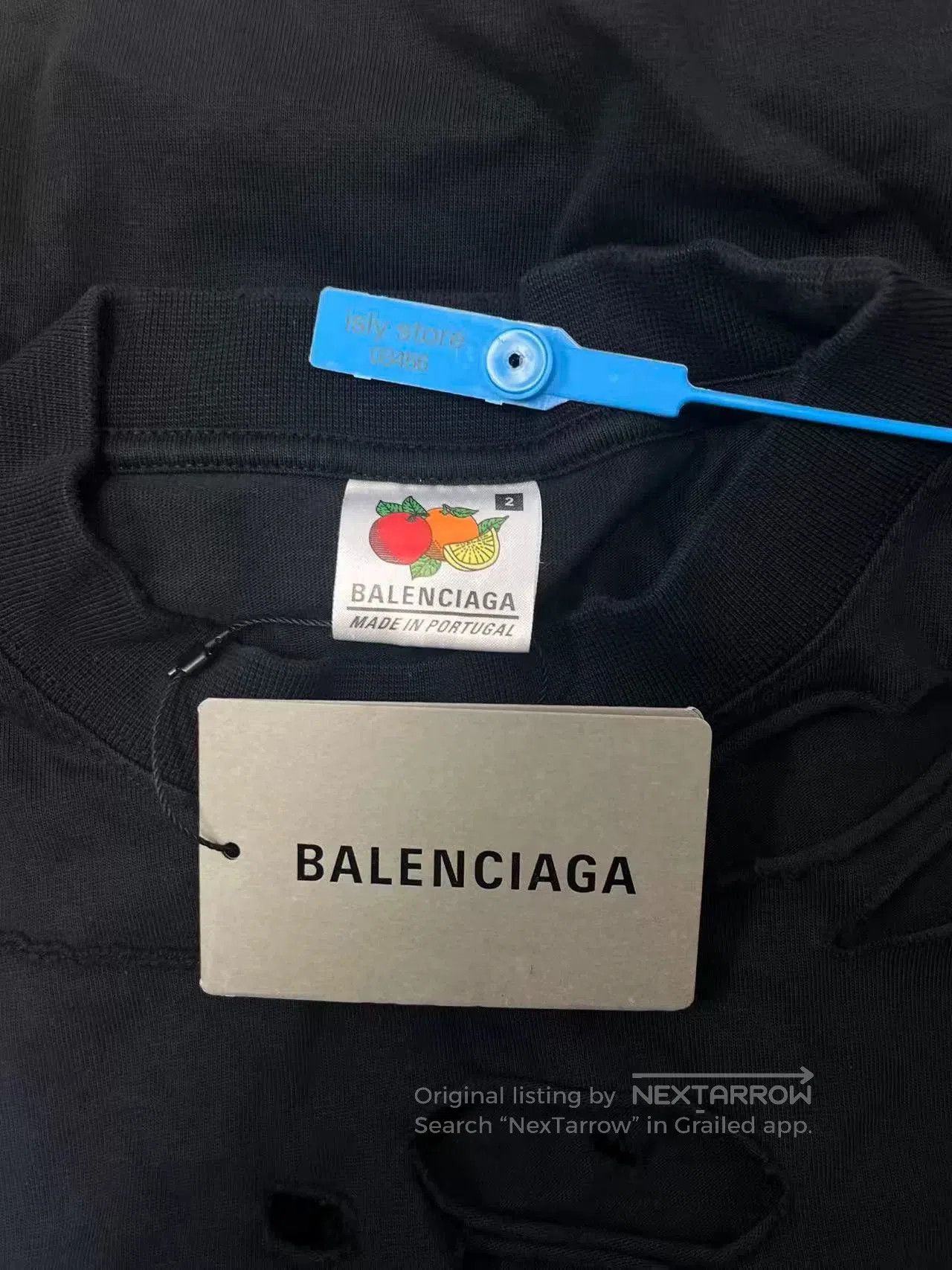 Balenciaga Balenciaga Logo Print Crewneck Short Sleeve T-Shirt. Size US M / EU 48-50 / 2 - 6 Thumbnail