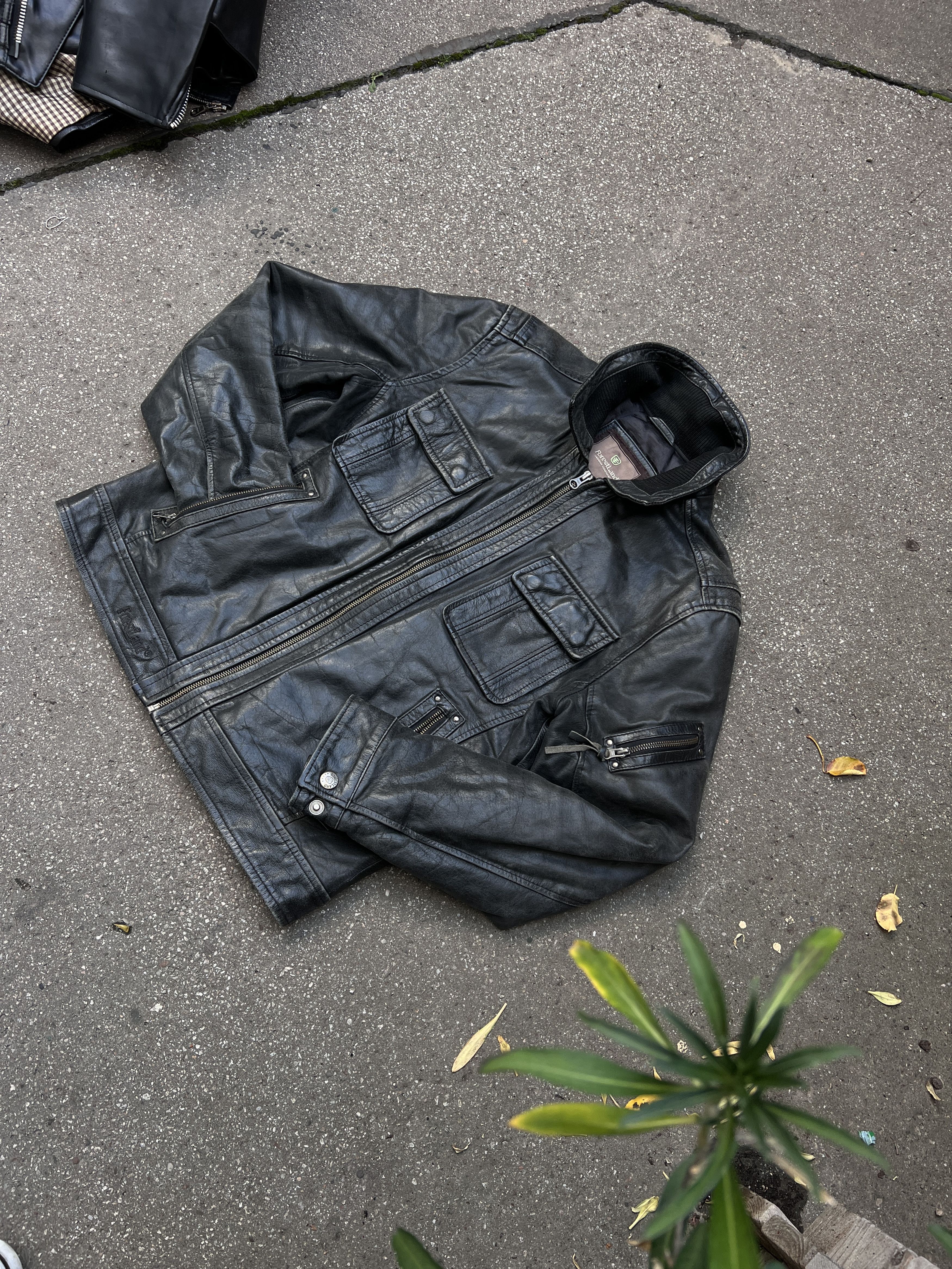Hysteric Glamour Schott Avirex type VTG 00s Leather bomber jacket y2k baggy Size US M / EU 48-50 / 2 - 4 Thumbnail