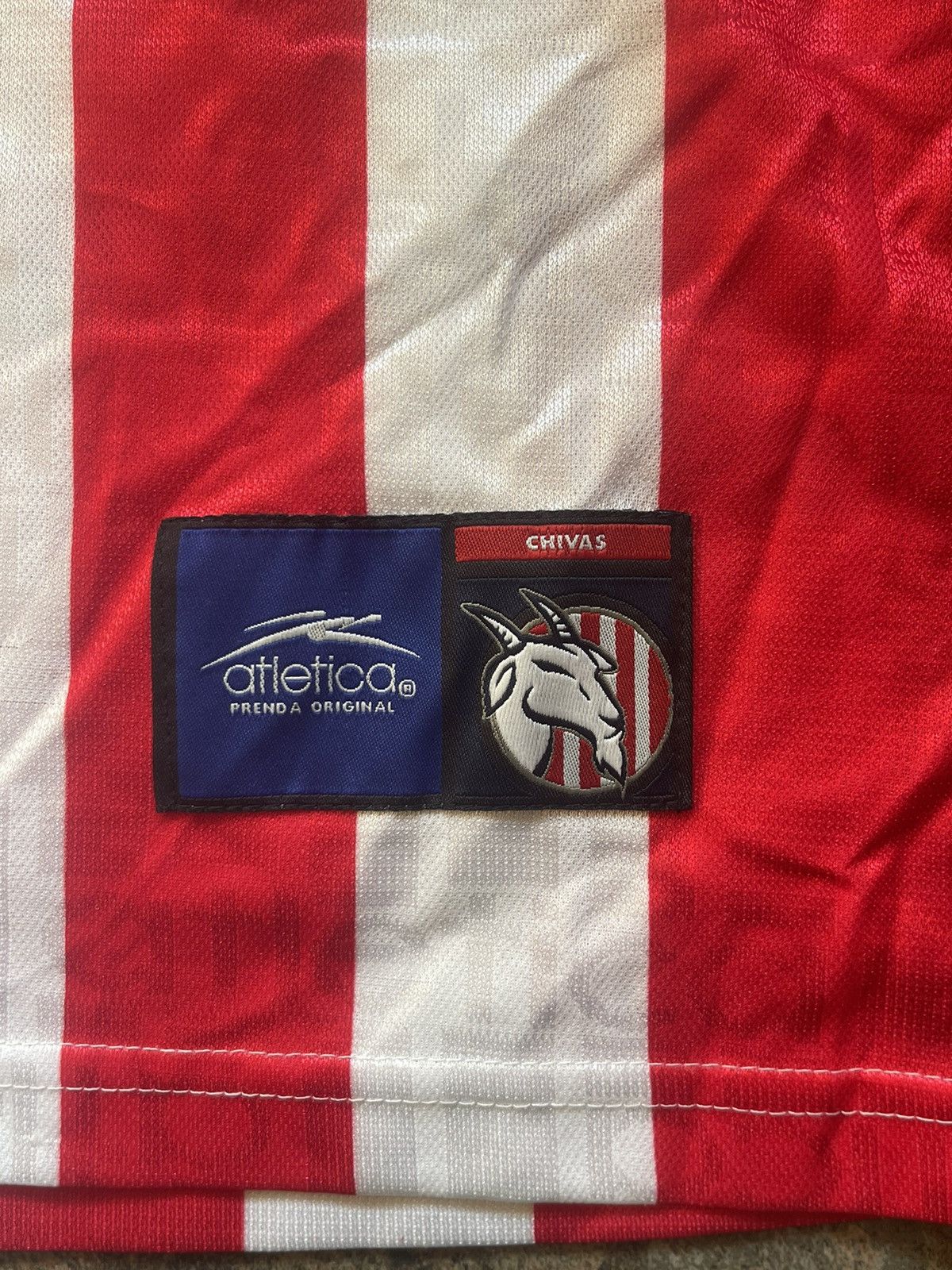 Vintage Chivas de Guadalajara Authentic Atletica Jersey 1999-2000 Size US XL / EU 56 / 4 - 6 Thumbnail