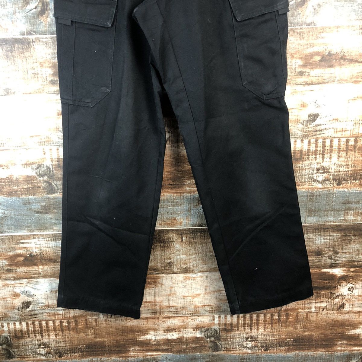 Japanese Brand DL Japanese Brand Black Cargo Multipocket Pants #C694 Size US 28 / EU 44 - 6 Thumbnail