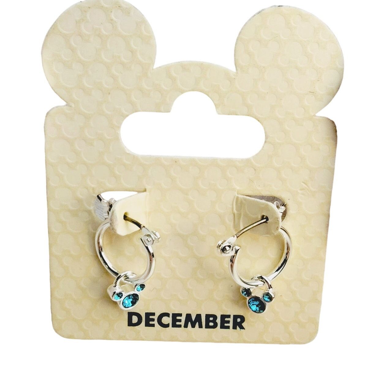Disney Disney Parks Mickey Mouse December Birthstone Earrings NIP Size ONE SIZE - 1 Thumbnail