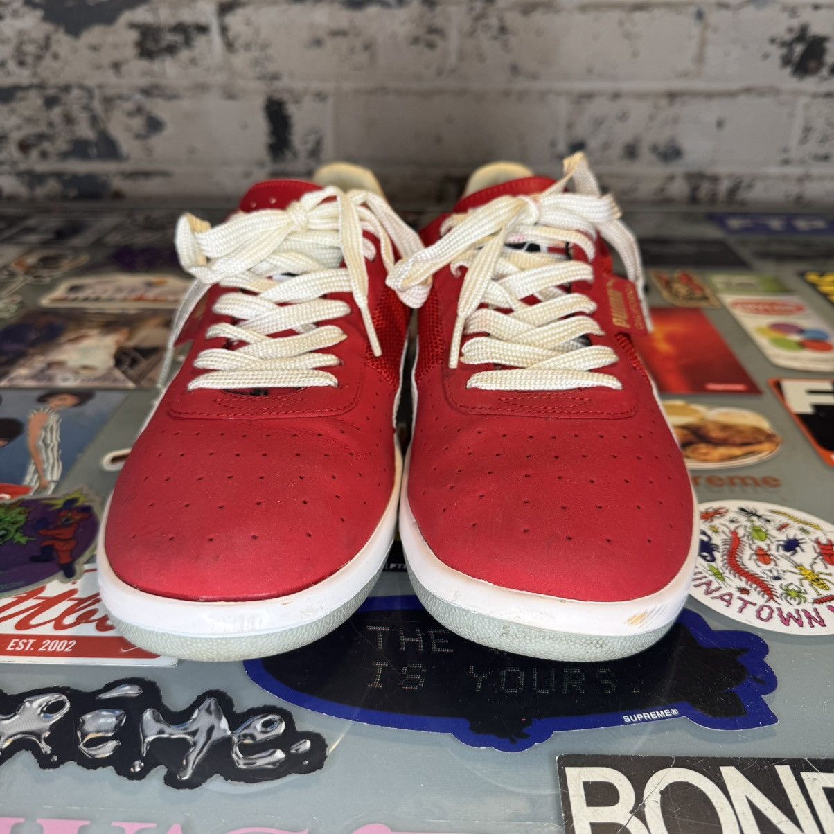Puma Puma California 2 Red Sz 9.5 34927401 No Box Size US 9.5 / EU 42-43 - 4 Thumbnail