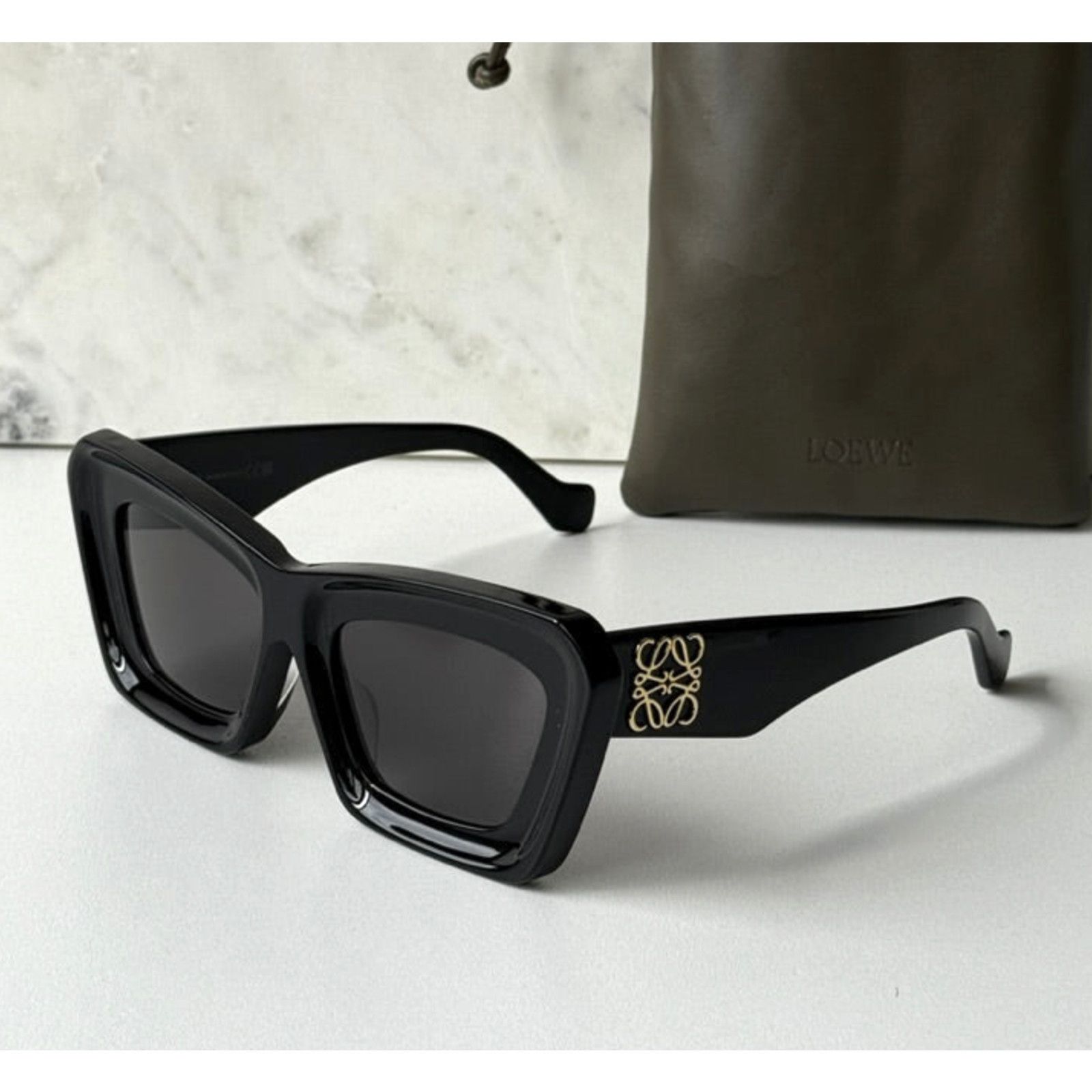 Loewe NEW Loewe LW40145F-01A-53 53mm 100%(LW40145F-01A-53) Size ONE SIZE - 6 Thumbnail