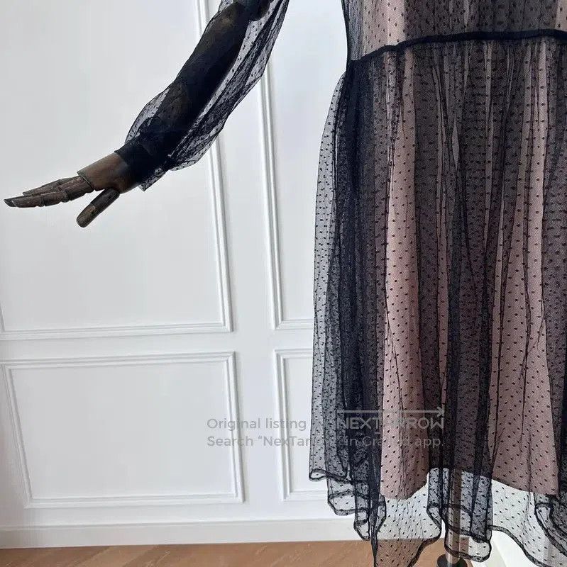 Miu Miu Miu Miu Black Dress for Women Size S . Size S / US 4 / IT 40 - 6 Thumbnail